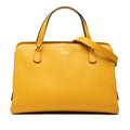 Gucci Calfskin Swing Top Handle Satchel