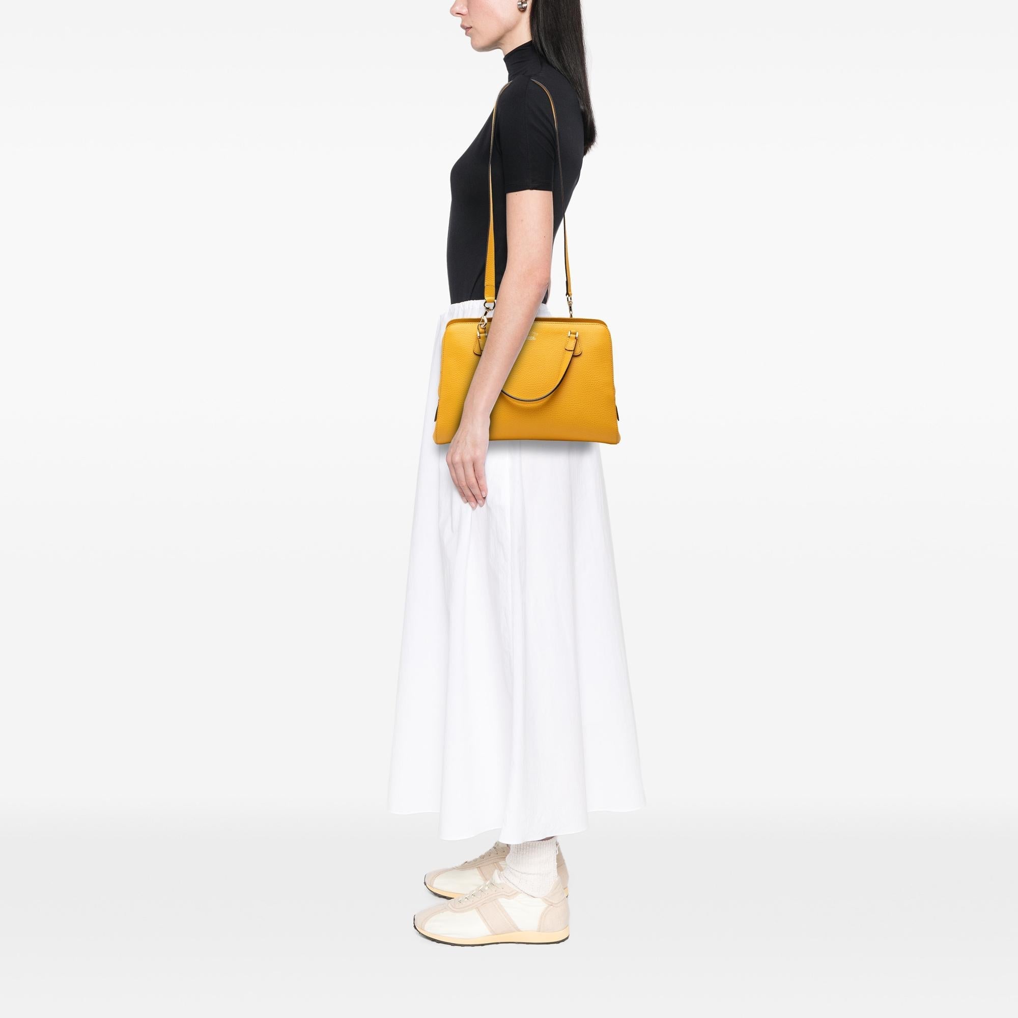 Gucci Calfskin Swing Top Handle Satchel