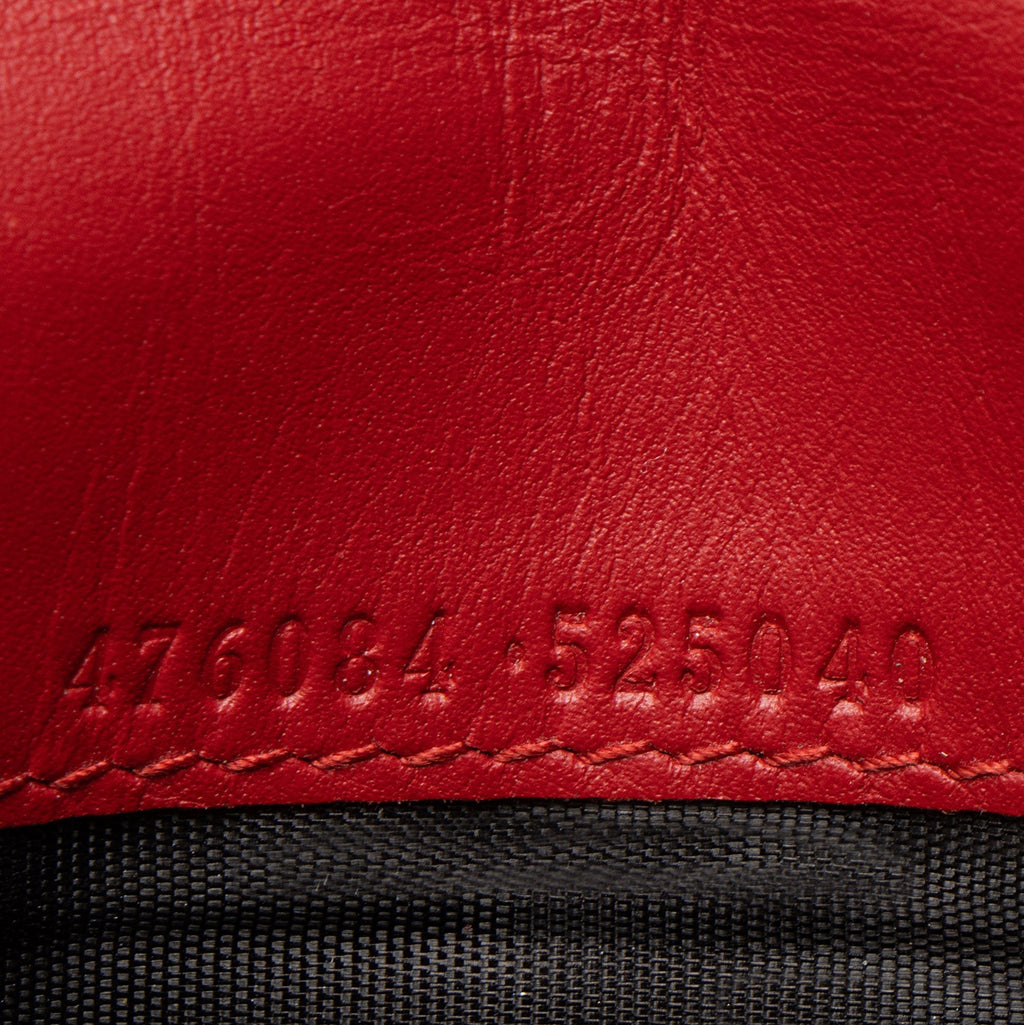 Gucci Calfskin Sylvie ContinLBtal Wallet