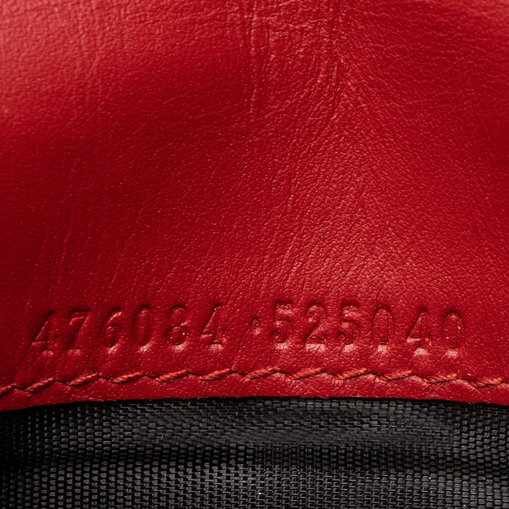 Gucci Calfskin Sylvie ContinLBtal Wallet