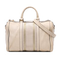 Gucci Calfskin Web Joy Boston Bag