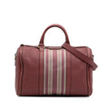 Gucci Calfskin Web Joy Boston Bag