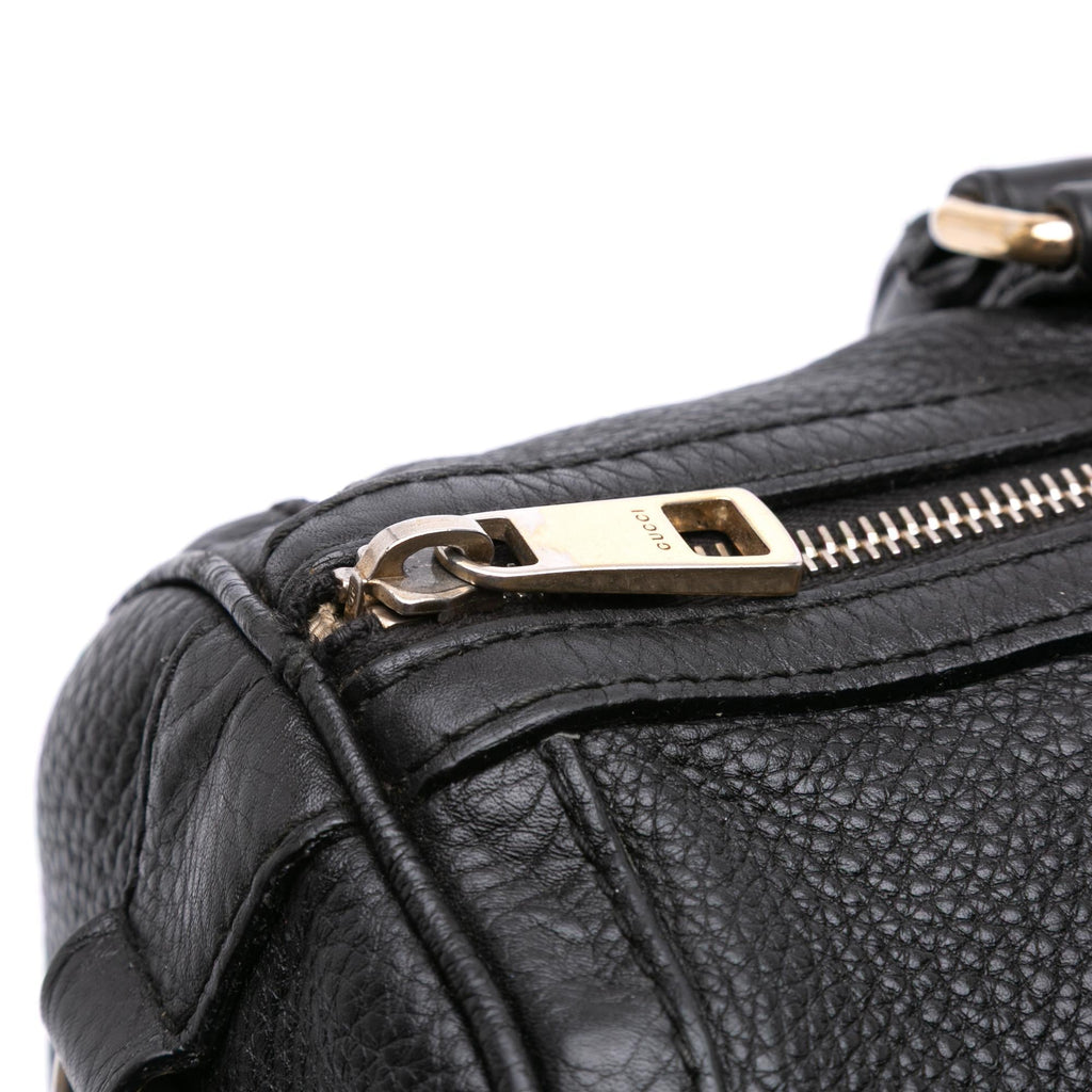 Gucci Calfskin Web Joy Boston Bag