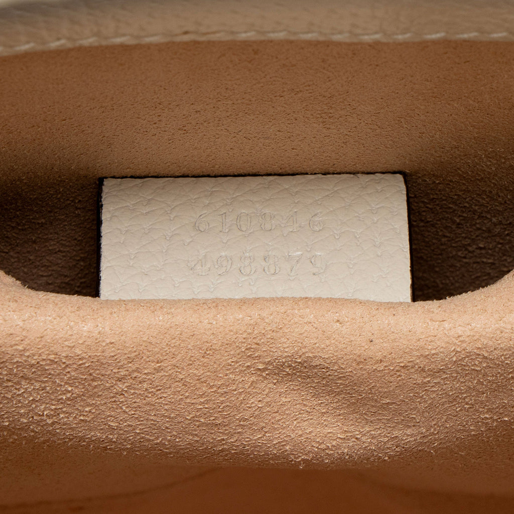 Gucci Calfskin Web Ophidia Small Bucket Bag