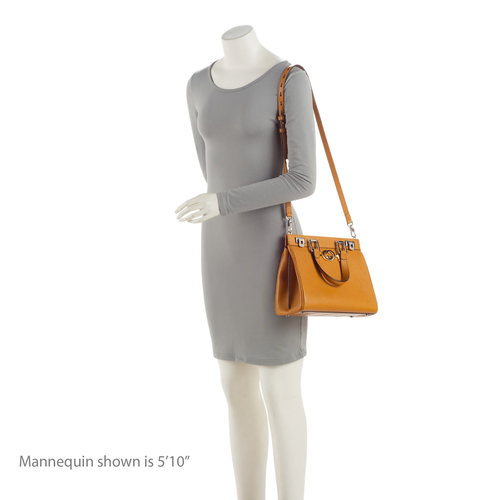 Gucci Calfskin Zumi Small Tote (SHF-BneNPg)