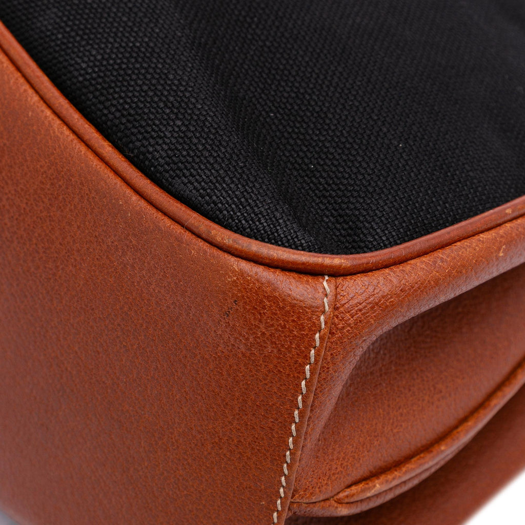 Gucci Canvas Bamboo Handbag