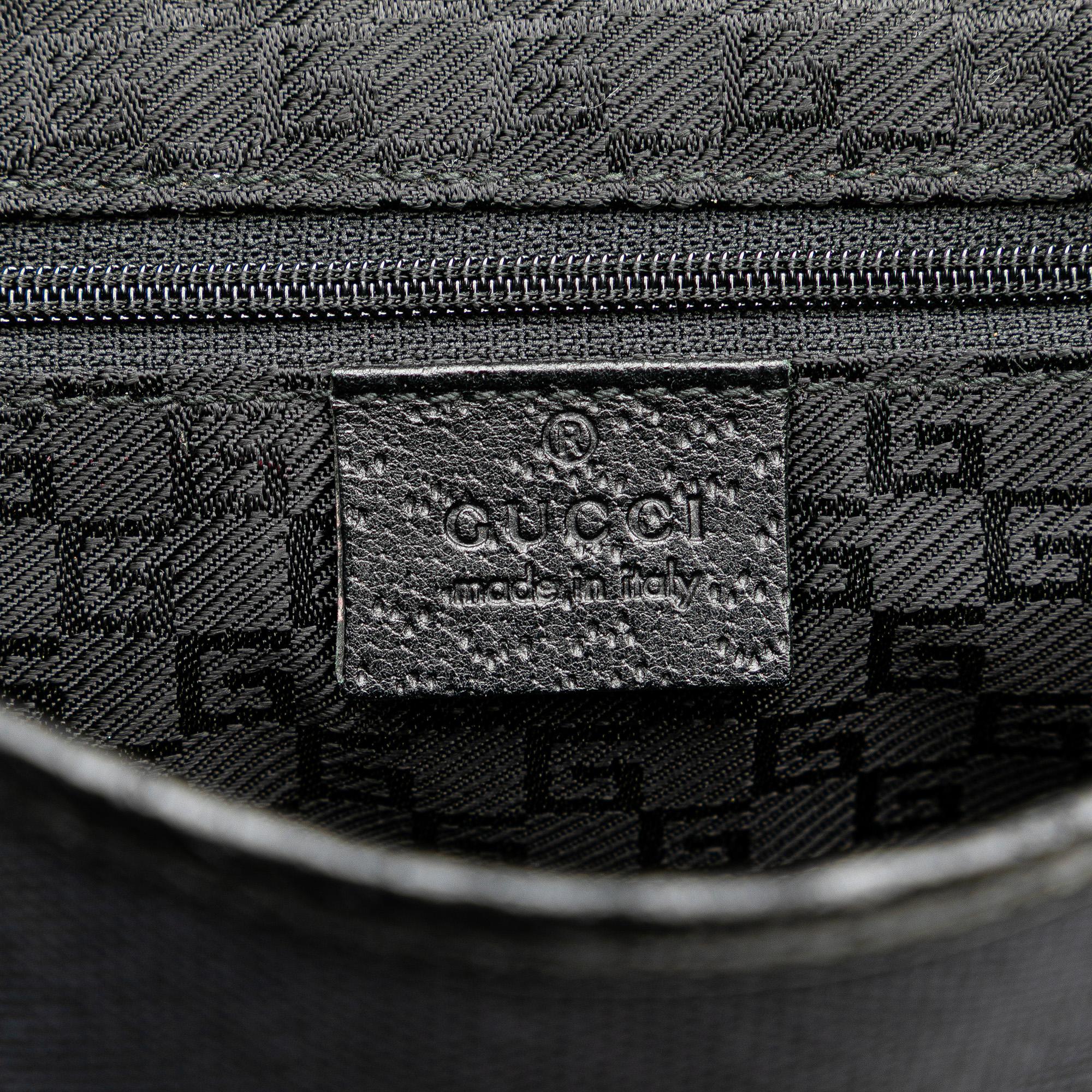 Gucci Canvas Bamboo Jackie Hobo