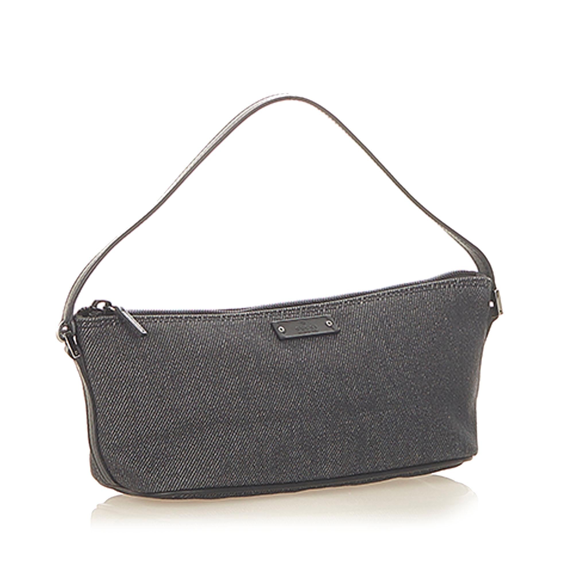 Gucci Canvas Boat (SHG-29557)