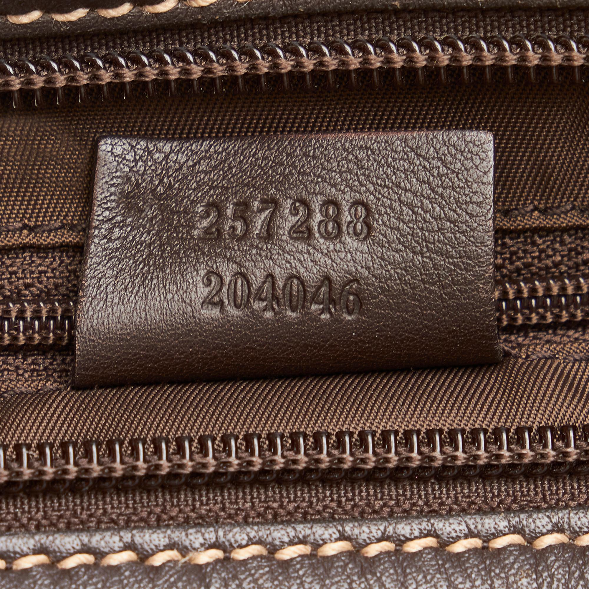 Gucci Canvas Boston Bag (SHG-31833)