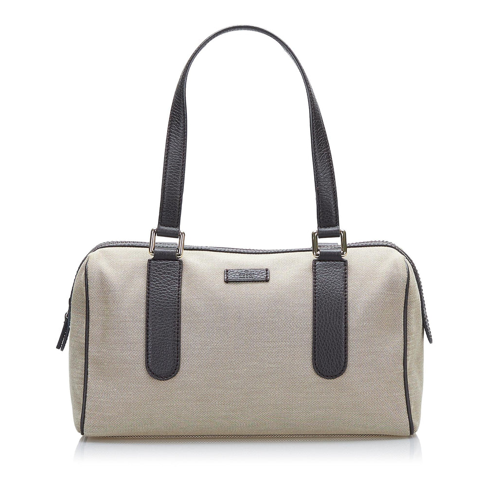 Gucci Canvas Boston Bag (SHG-36173)