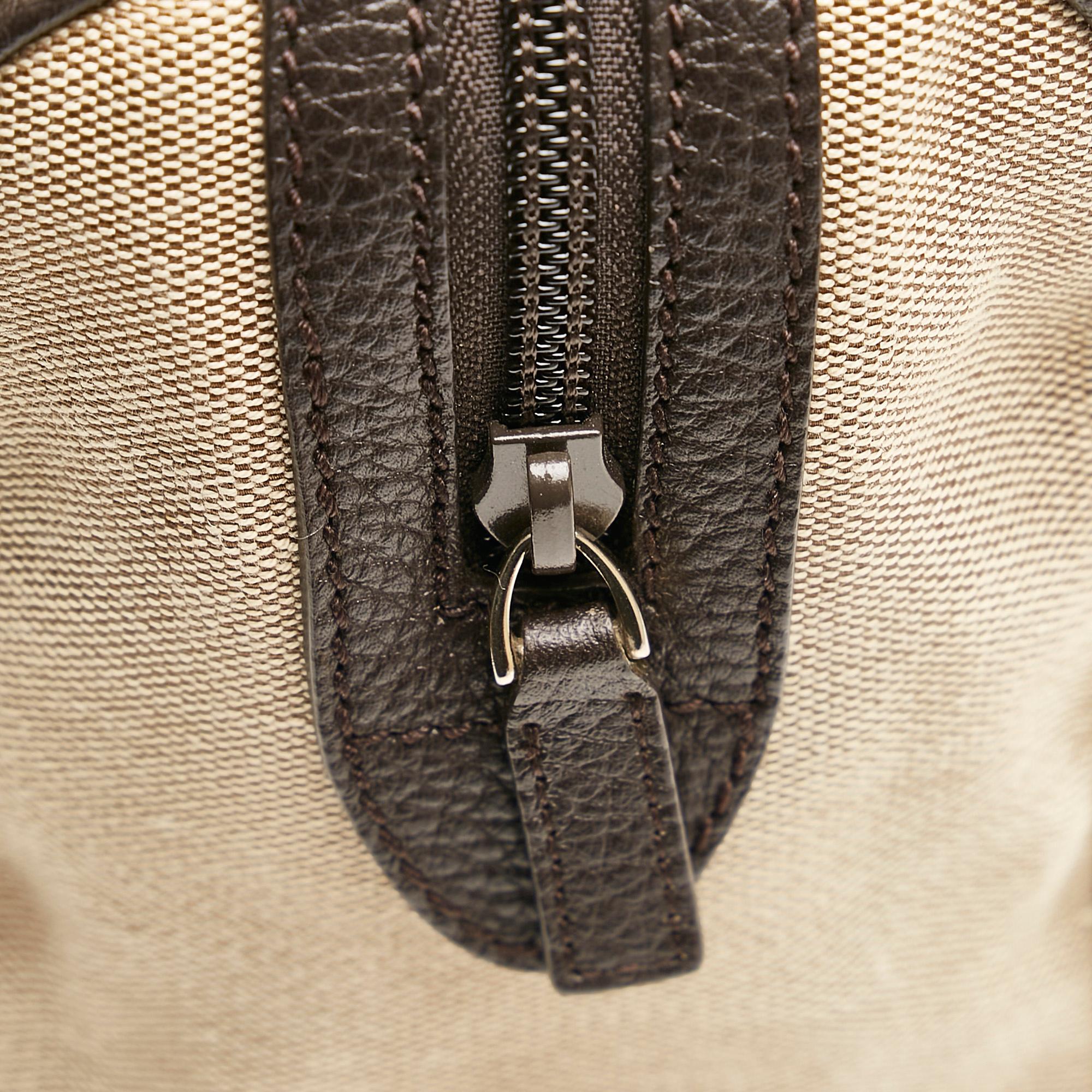 Gucci Canvas Boston Bag (SHG-37766)