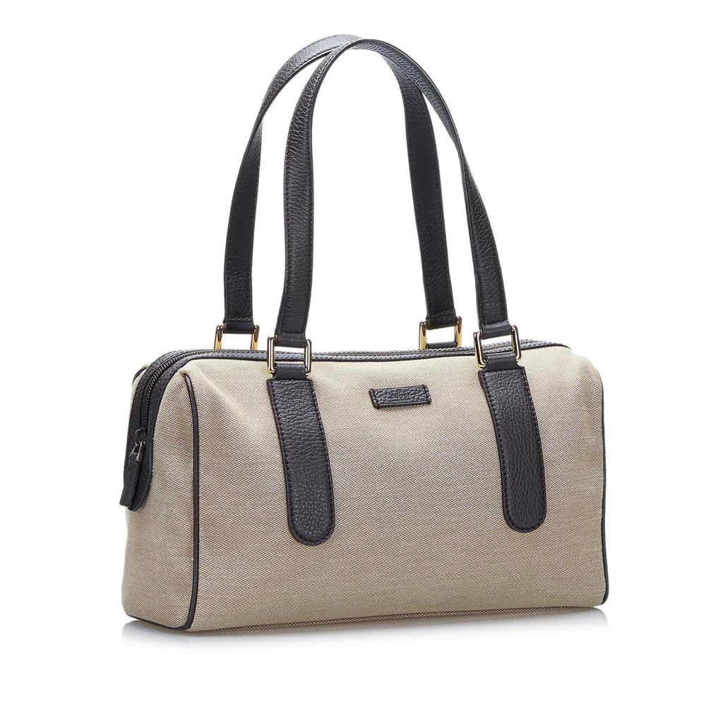Gucci Canvas Boston Bag (SHG-37766)