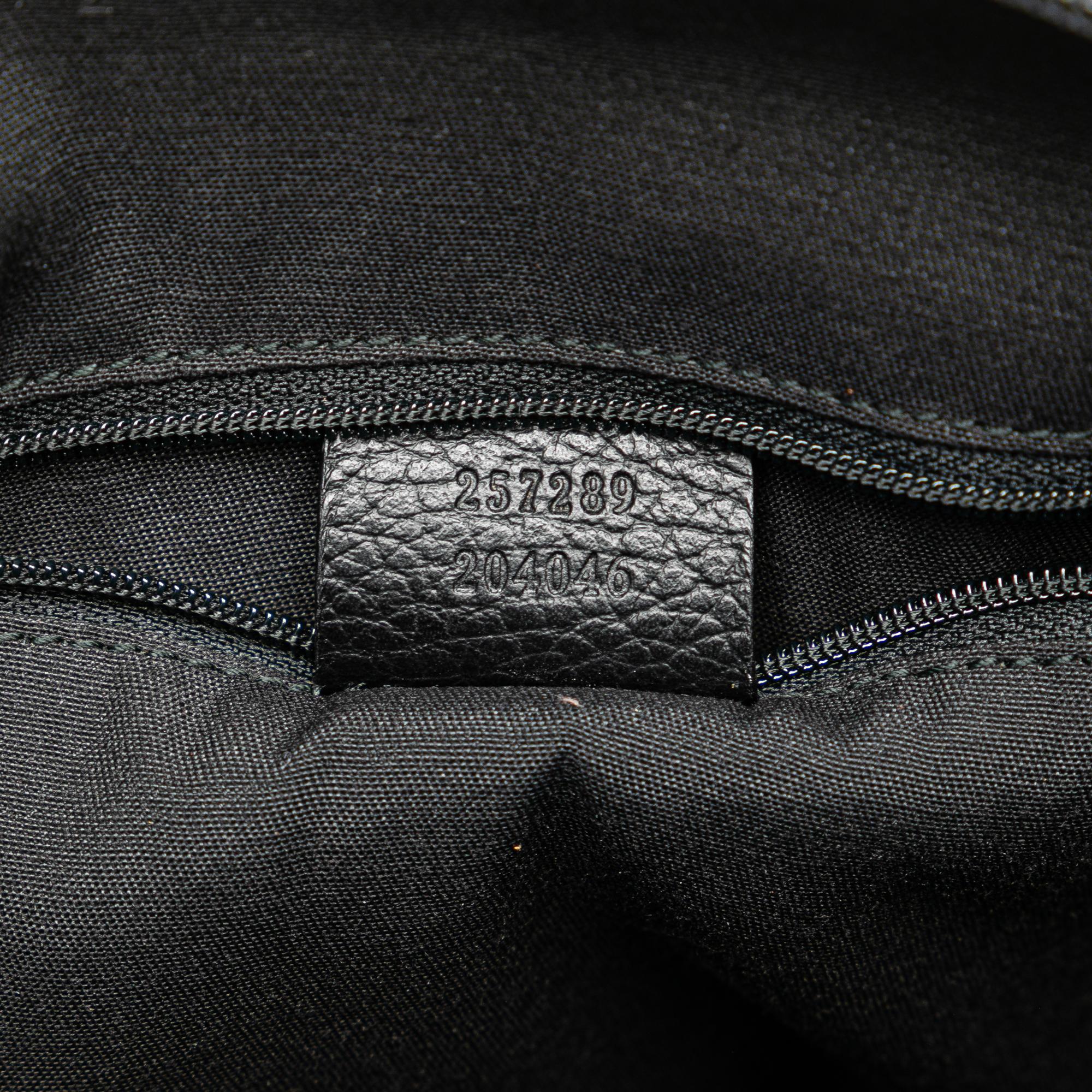 Gucci Canvas Charmy Boston Bag