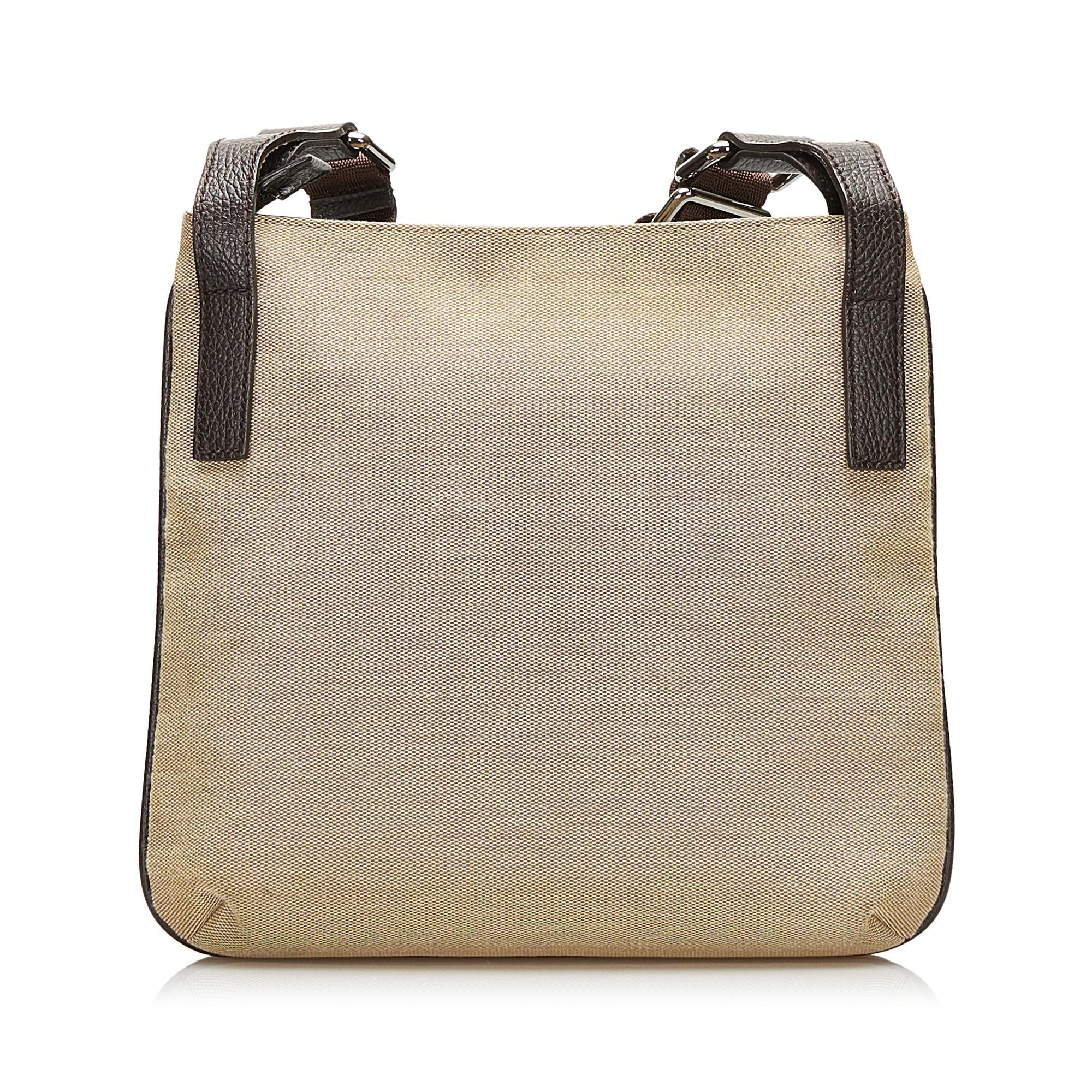 Gucci Canvas Crossbody Bag (SHG-35854)