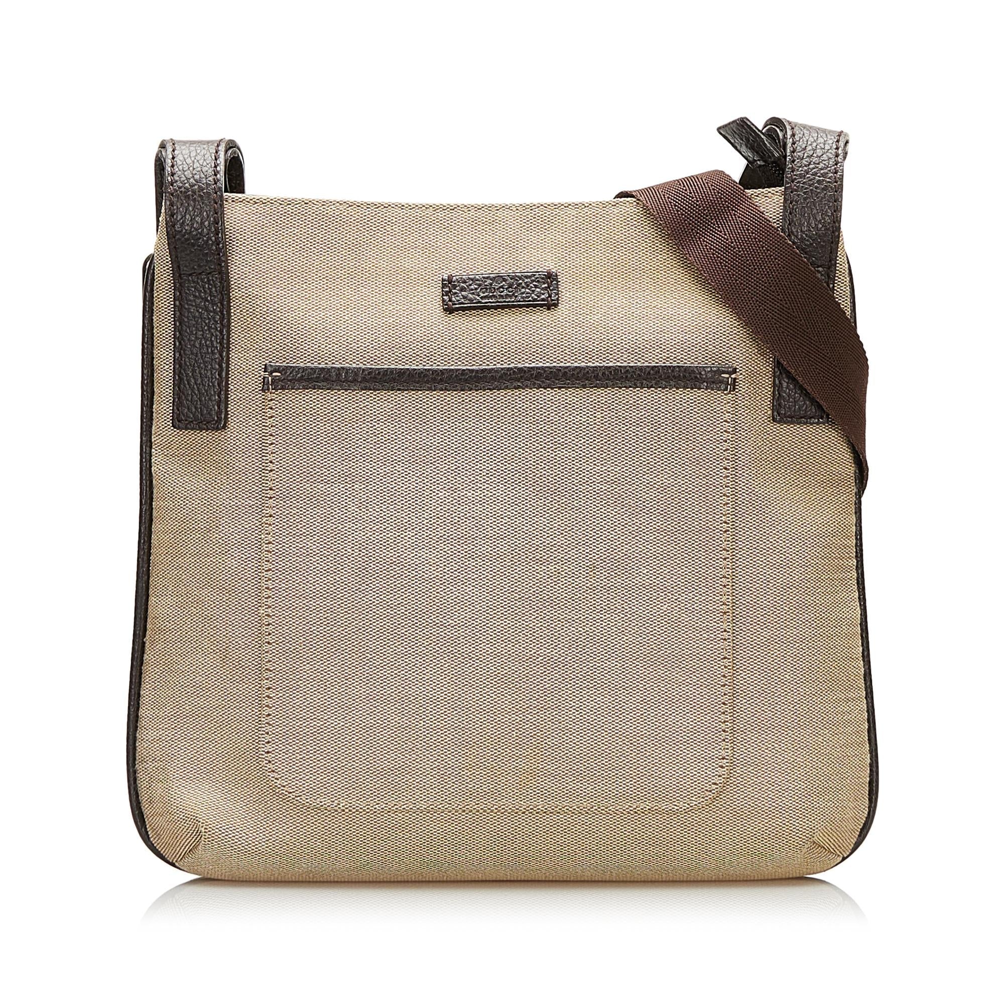 Gucci Canvas Crossbody Bag (SHG-35854)