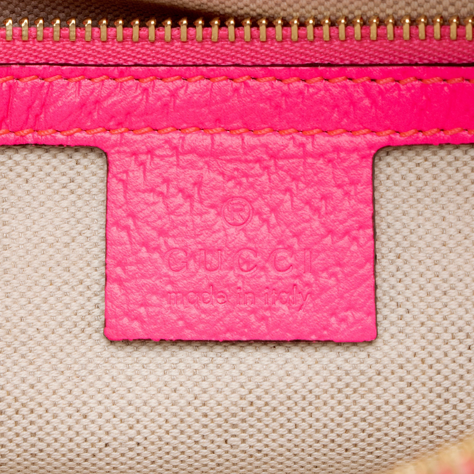Gucci Canvas Flora Shoulder Bag (SHF-22602)