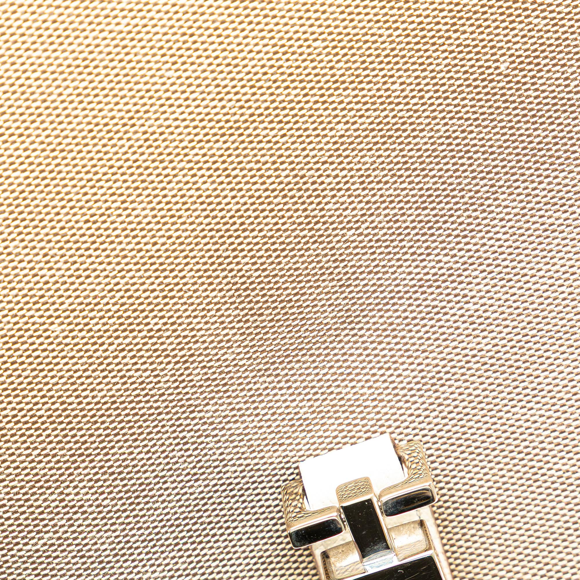Gucci Canvas Jackie Bardot Shoulder Bag