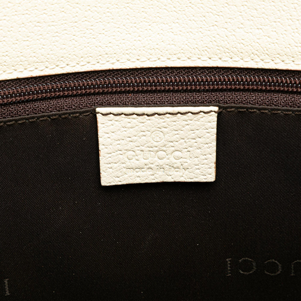 Gucci Canvas Jackie Bardot Shoulder Bag