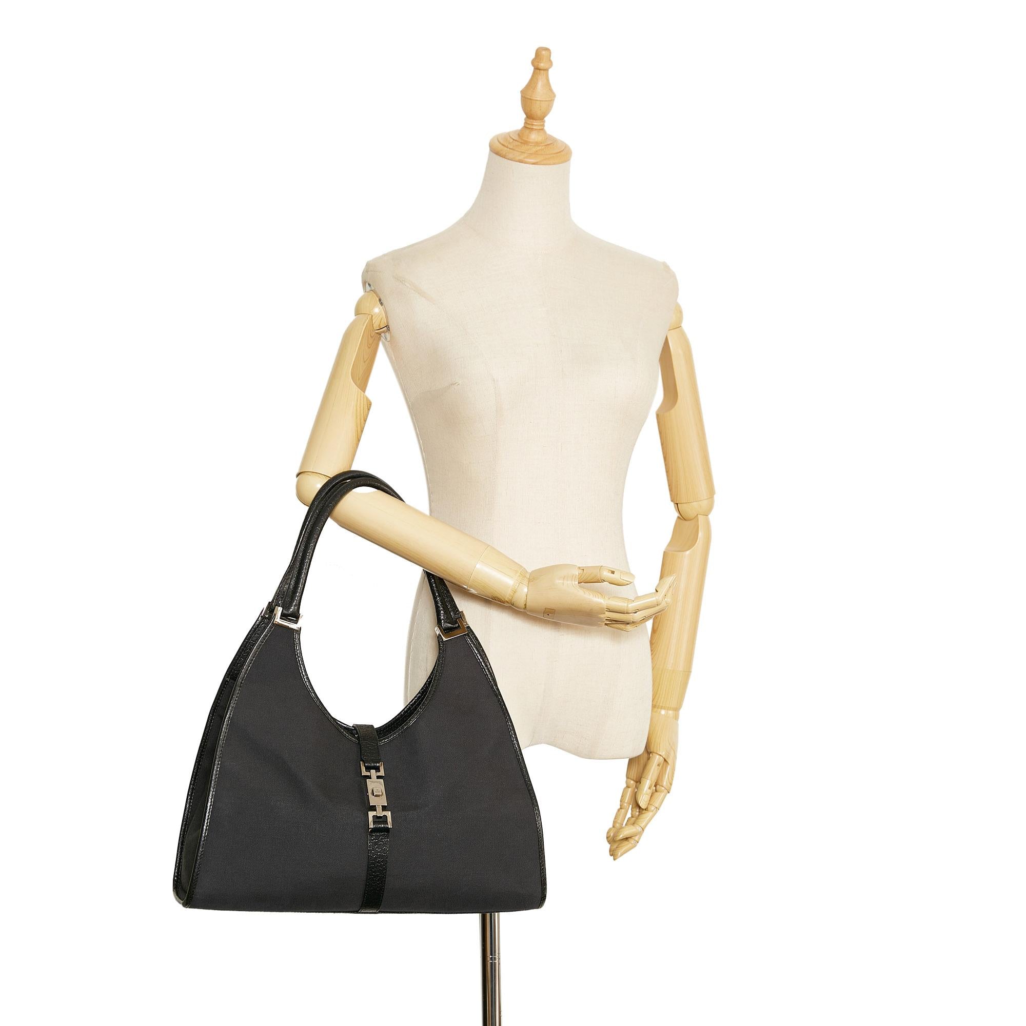 Gucci Canvas Jackie Bardot (SHG-qdv9JI)