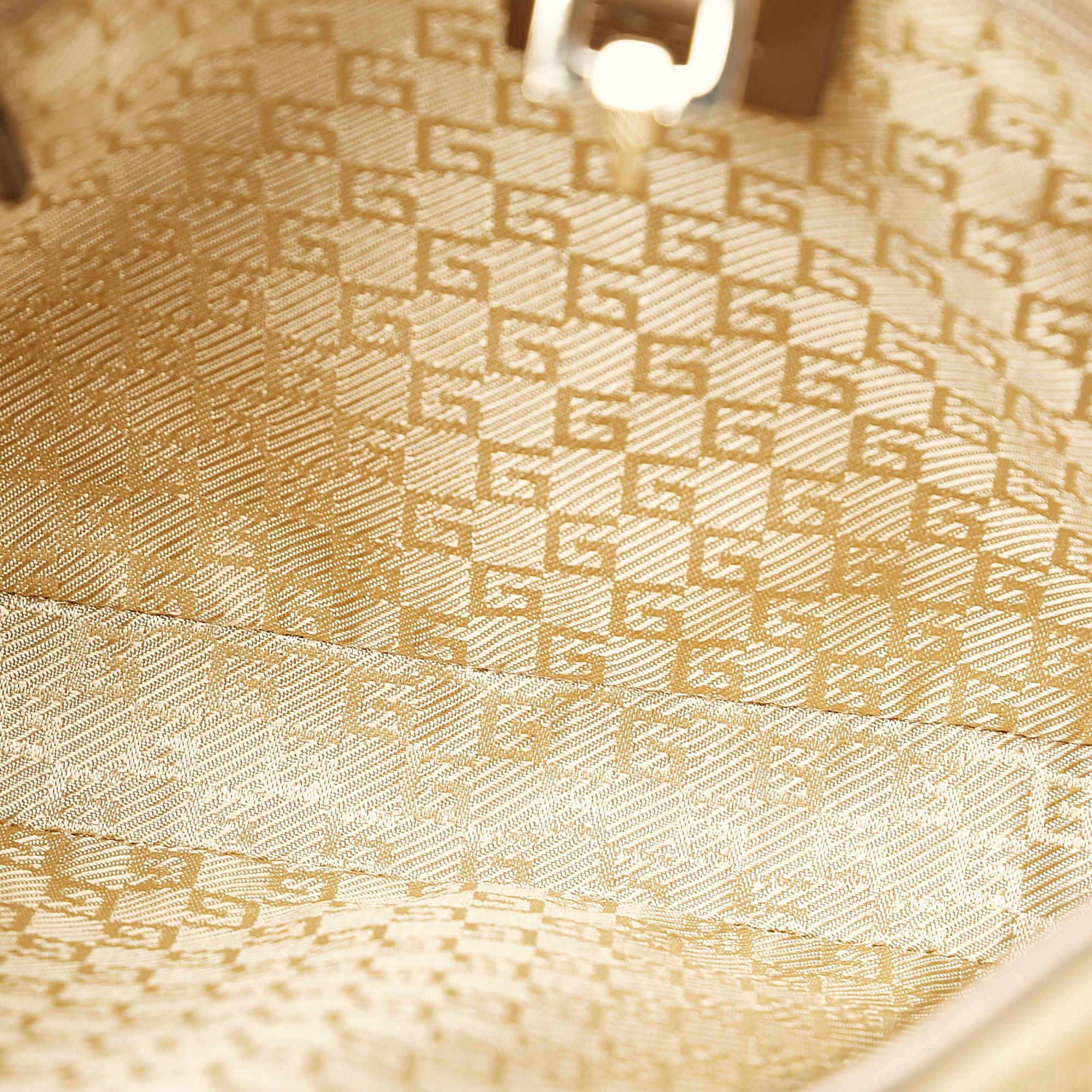 Gucci Canvas Jackie Shoulder Bag (SHG-24568)