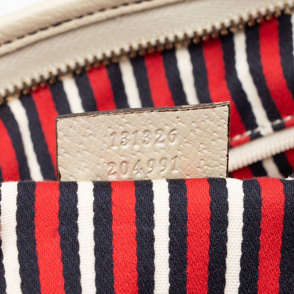 Gucci Canvas Lasso Script Abbey Messenger (SHF-coBFi9)