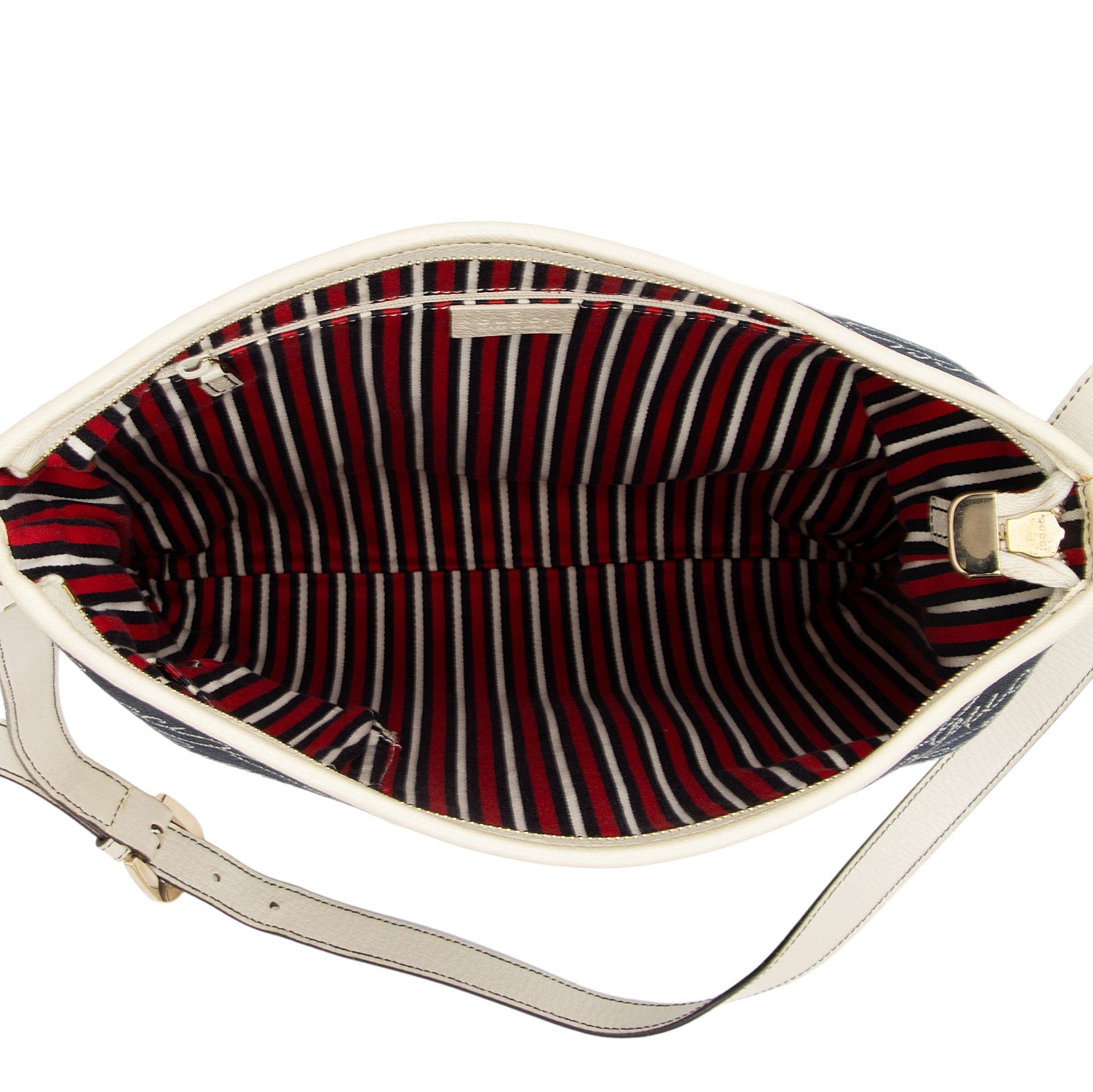 Gucci Canvas Lasso Script Abbey Messenger (SHF-coBFi9)