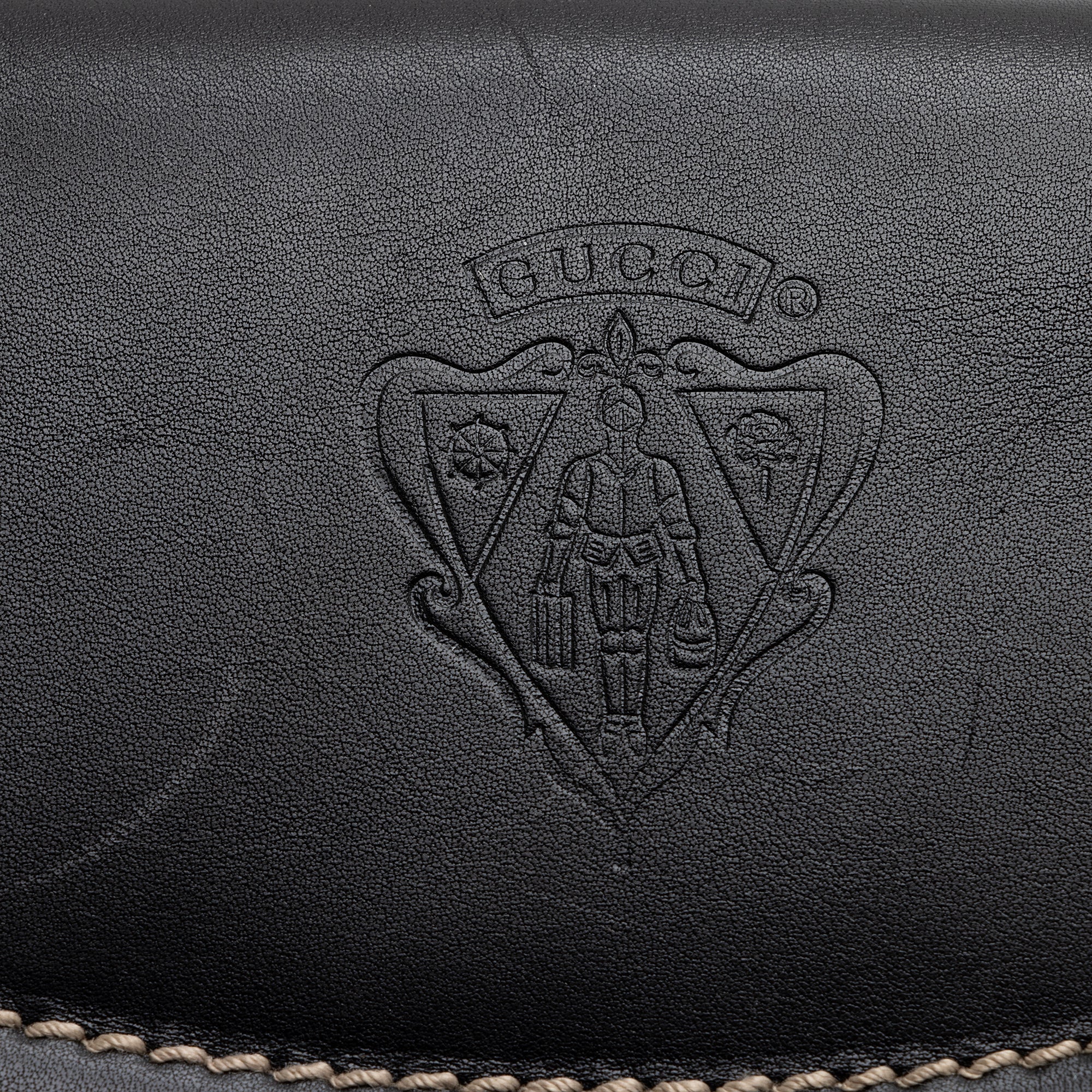 Gucci Canvas Leather East West Multi-Pocket Satchel (SHF-22759)