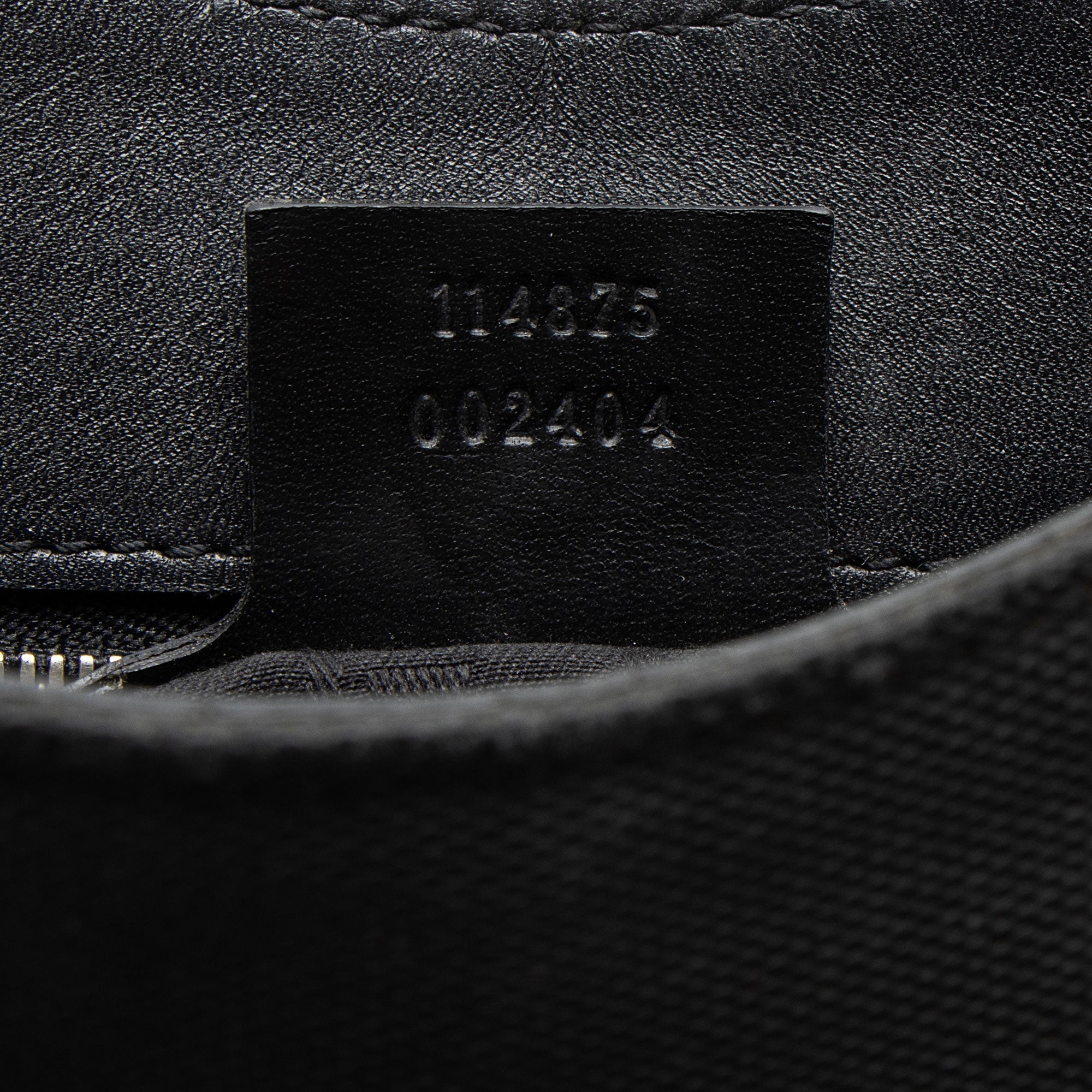 Gucci Canvas Perforated Leather Interlocking G Reins Satchel