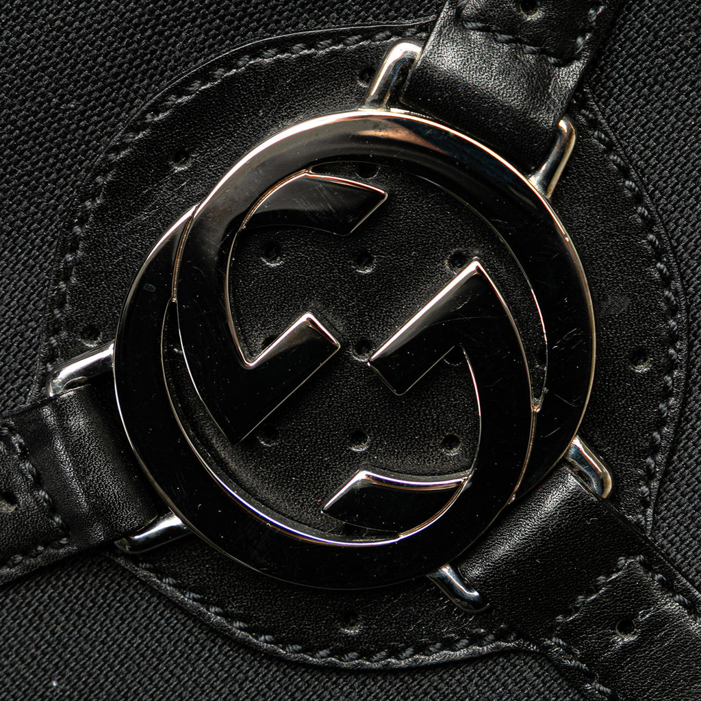 Gucci Canvas Reins Shoulder Bag