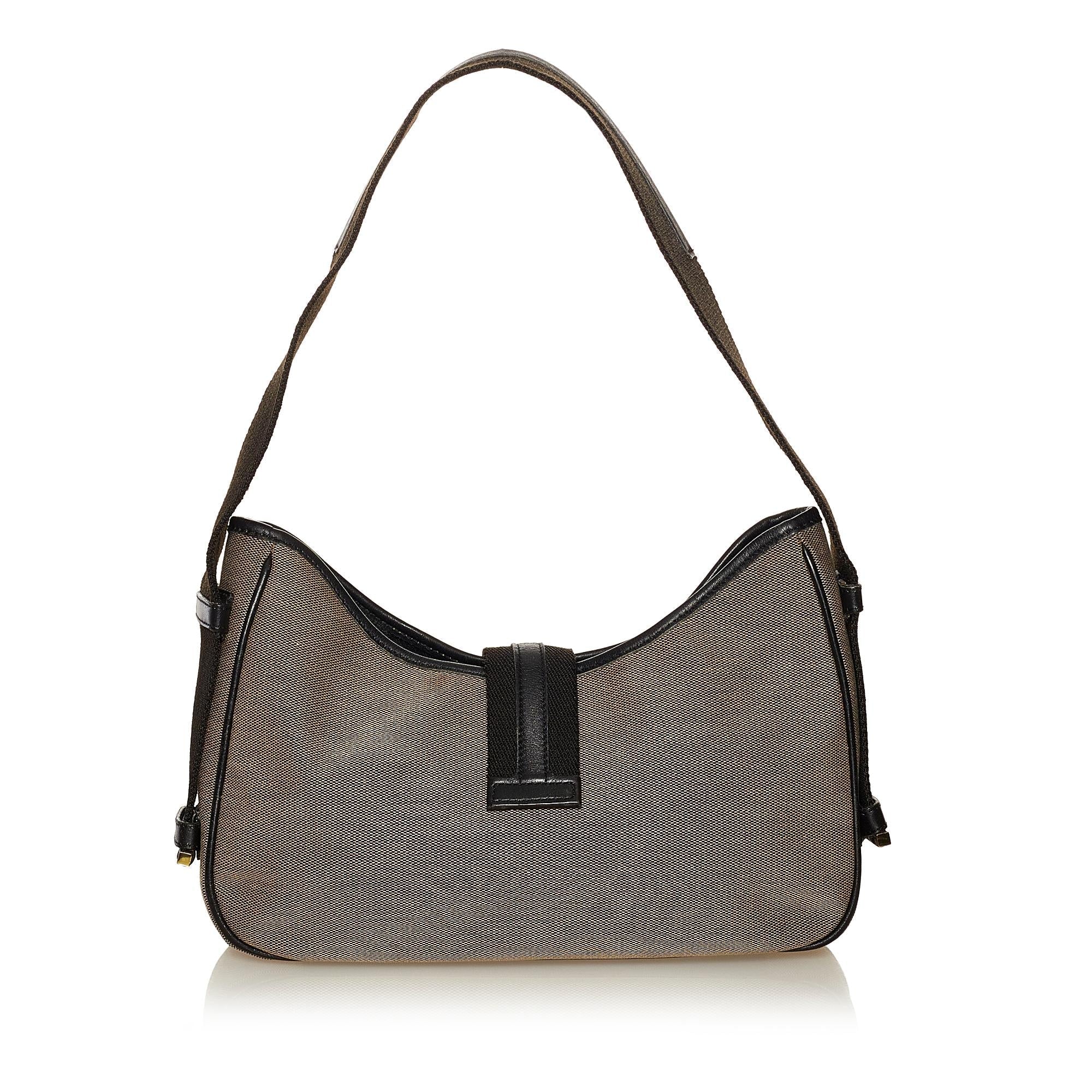 Gucci Canvas Shoulder Bag (SHG-35818)