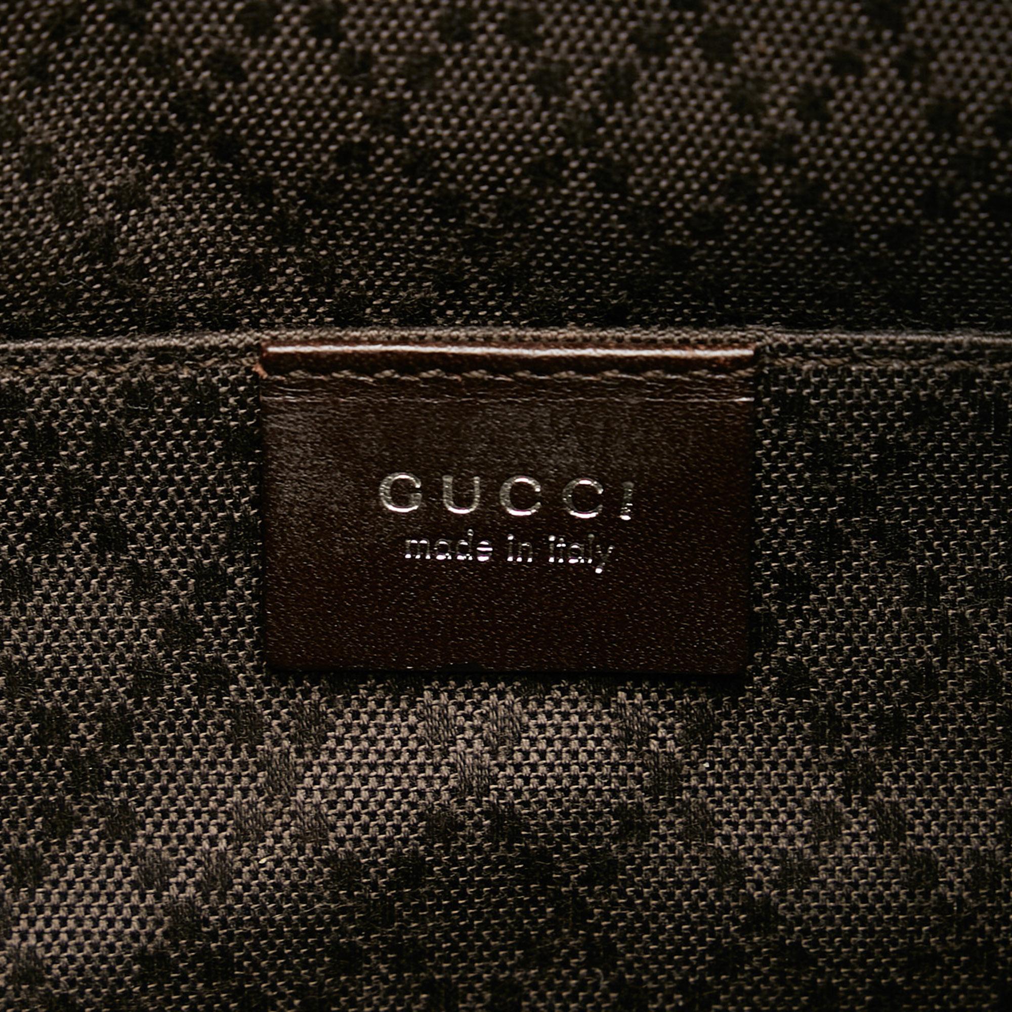 Gucci Canvas Shoulder Bag (SHG-Mj4kaV)