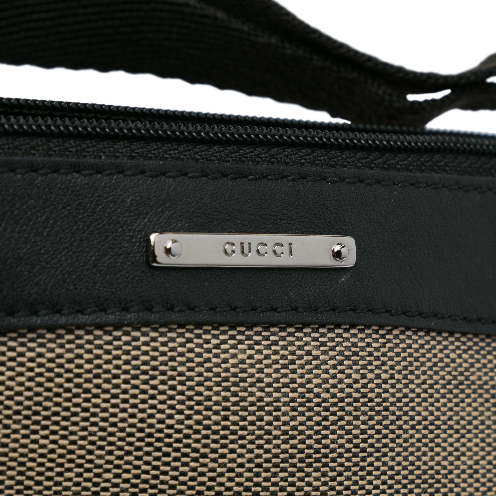 Gucci Canvas Shoulder Bag