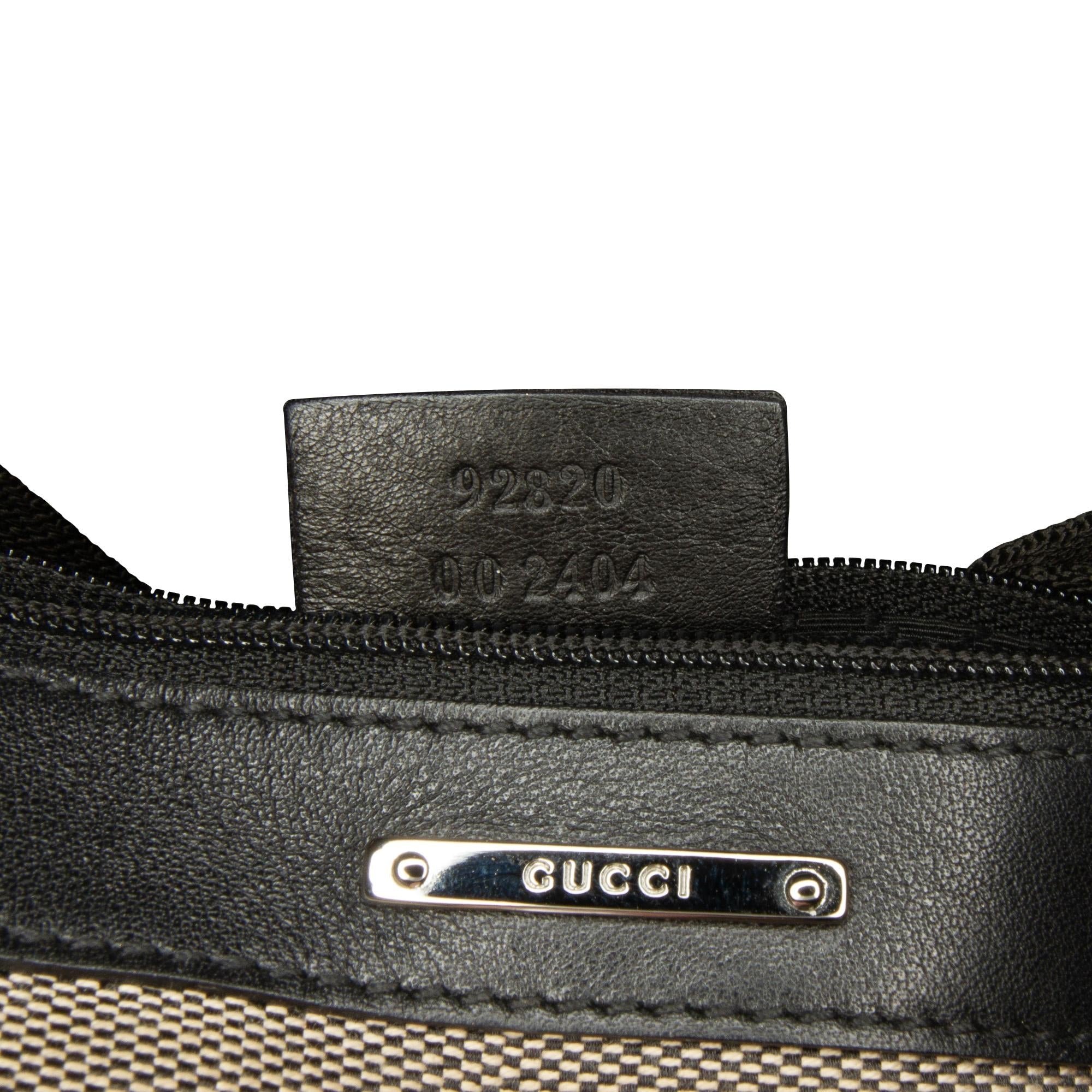 Gucci Canvas Shoulder Bag