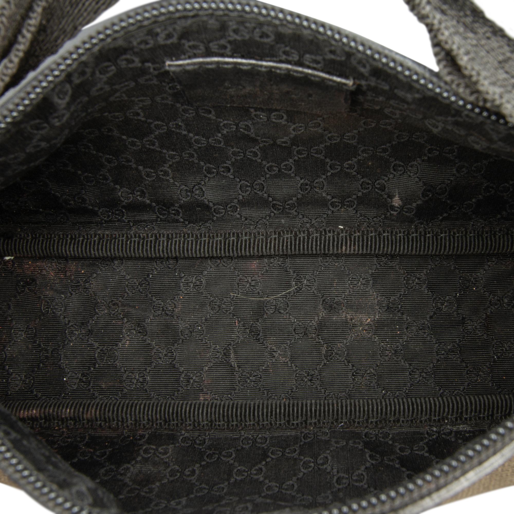 Gucci Canvas Shoulder Bag