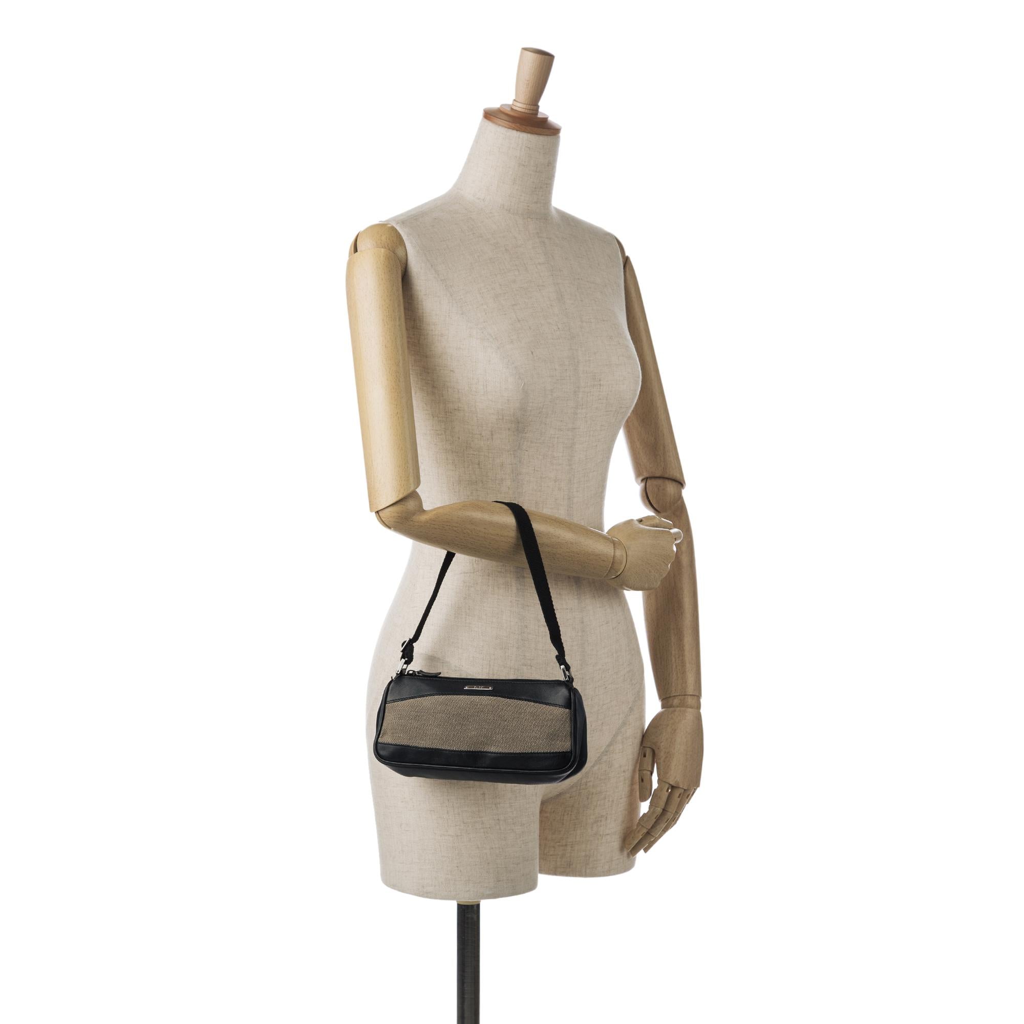 Gucci Canvas Shoulder Bag