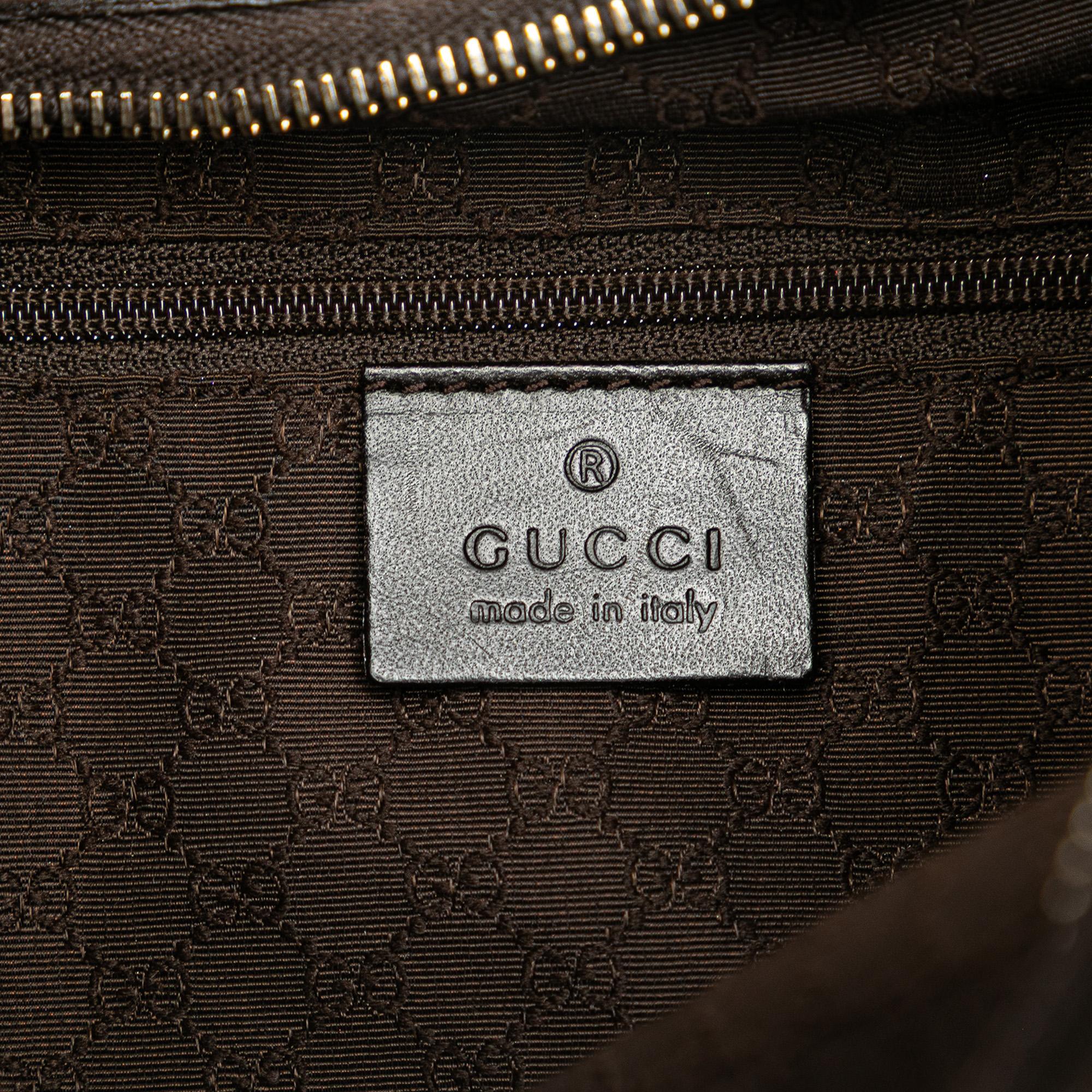 Gucci Canvas Shoulder Bag