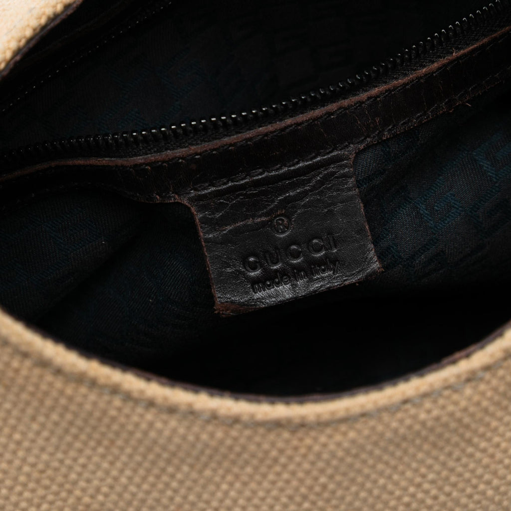 Gucci Canvas Shoulder Bag
