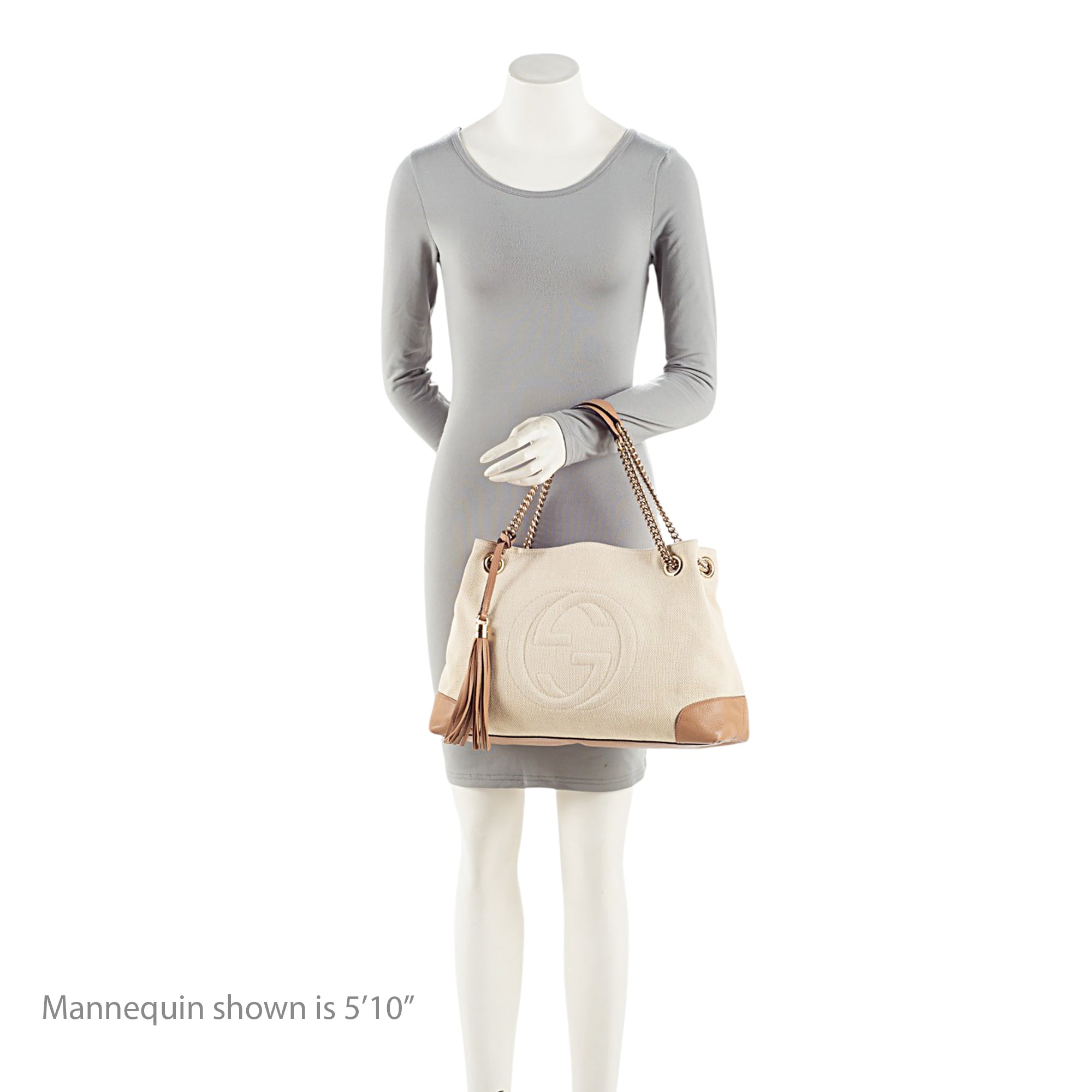 Gucci Canvas Soho Medium Shoulder Bag