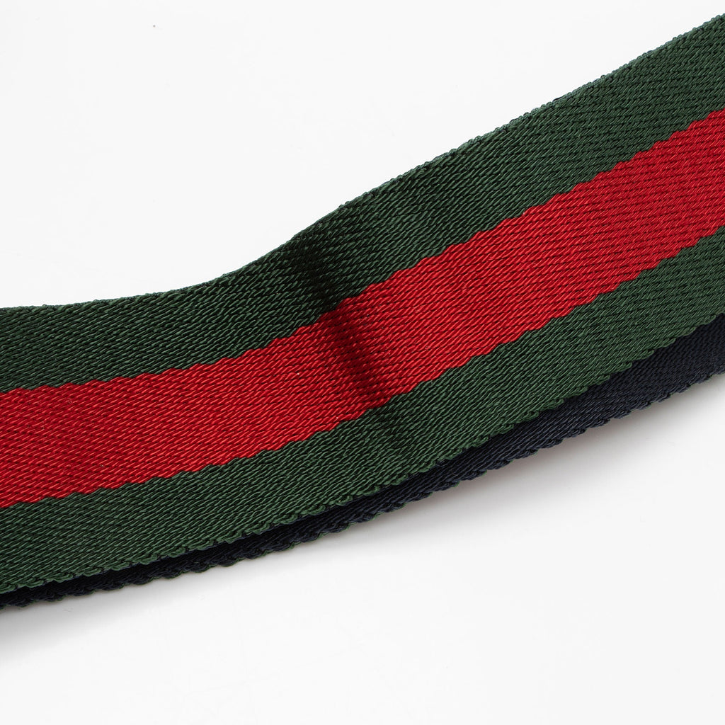 Gucci Canvas Tiger Embroidered Web MessLBger