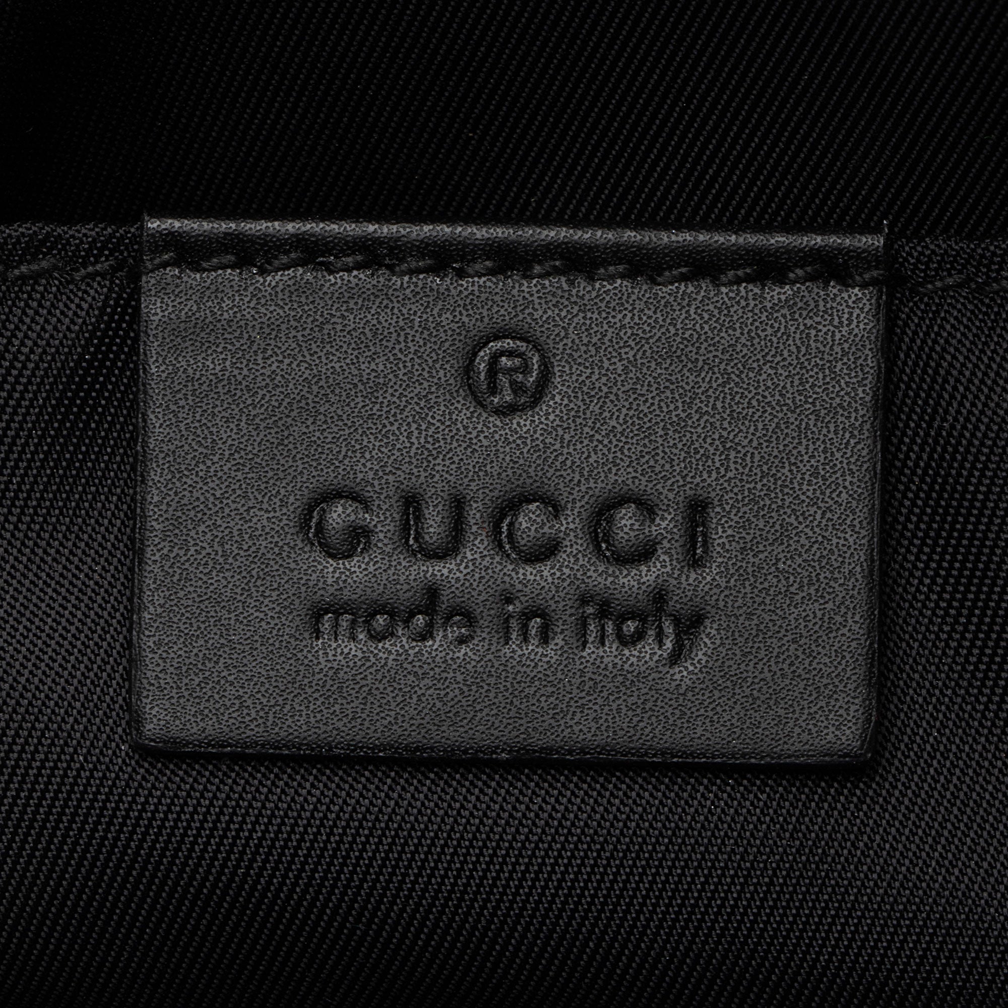 Gucci Canvas Tiger Embroidered Web MessLBger