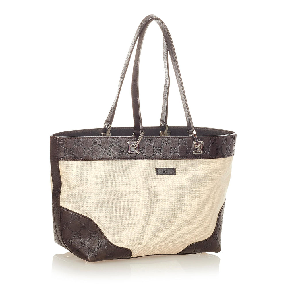 Gucci Canvas Tote Bag (SHG-31837)