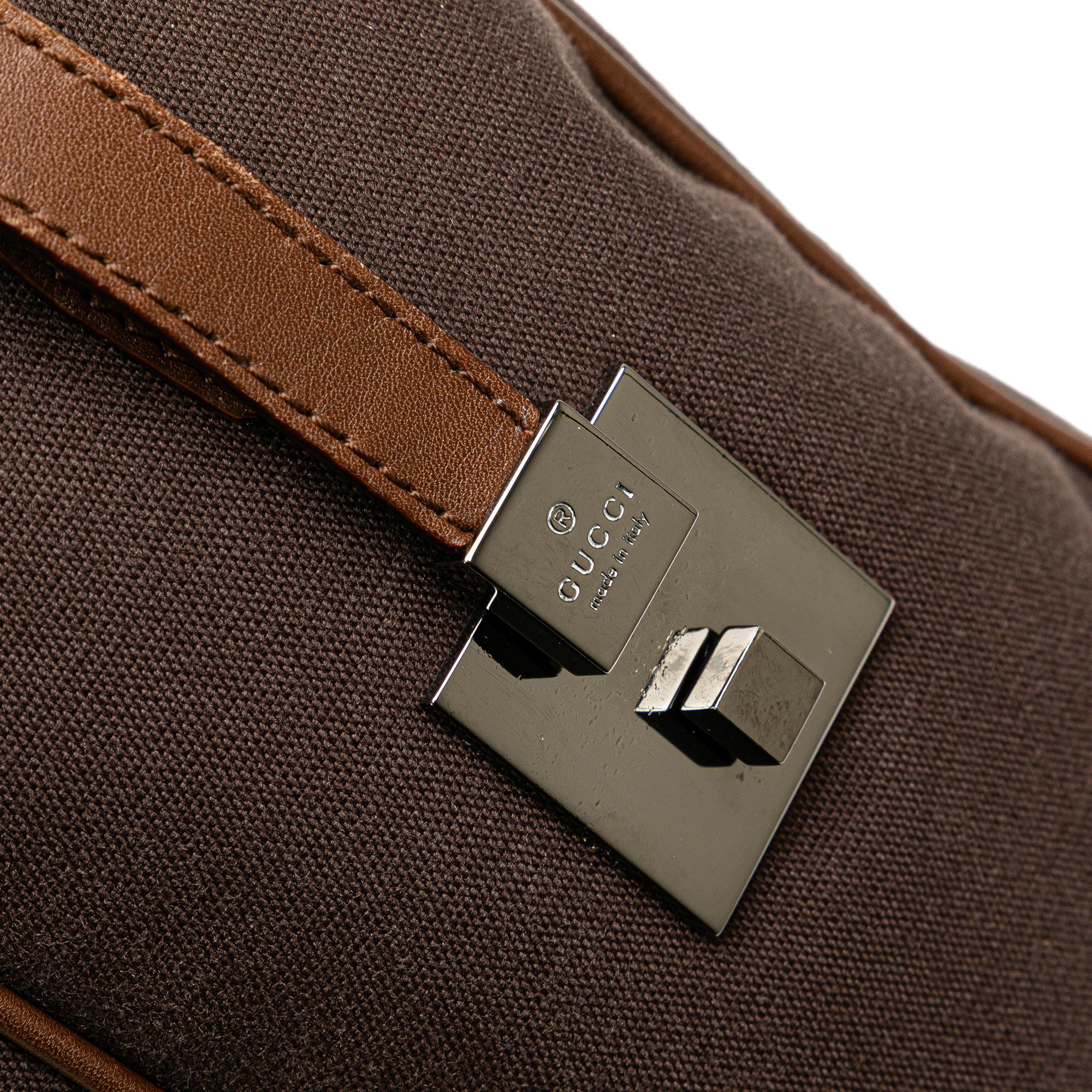 Gucci Canvas Web Boston