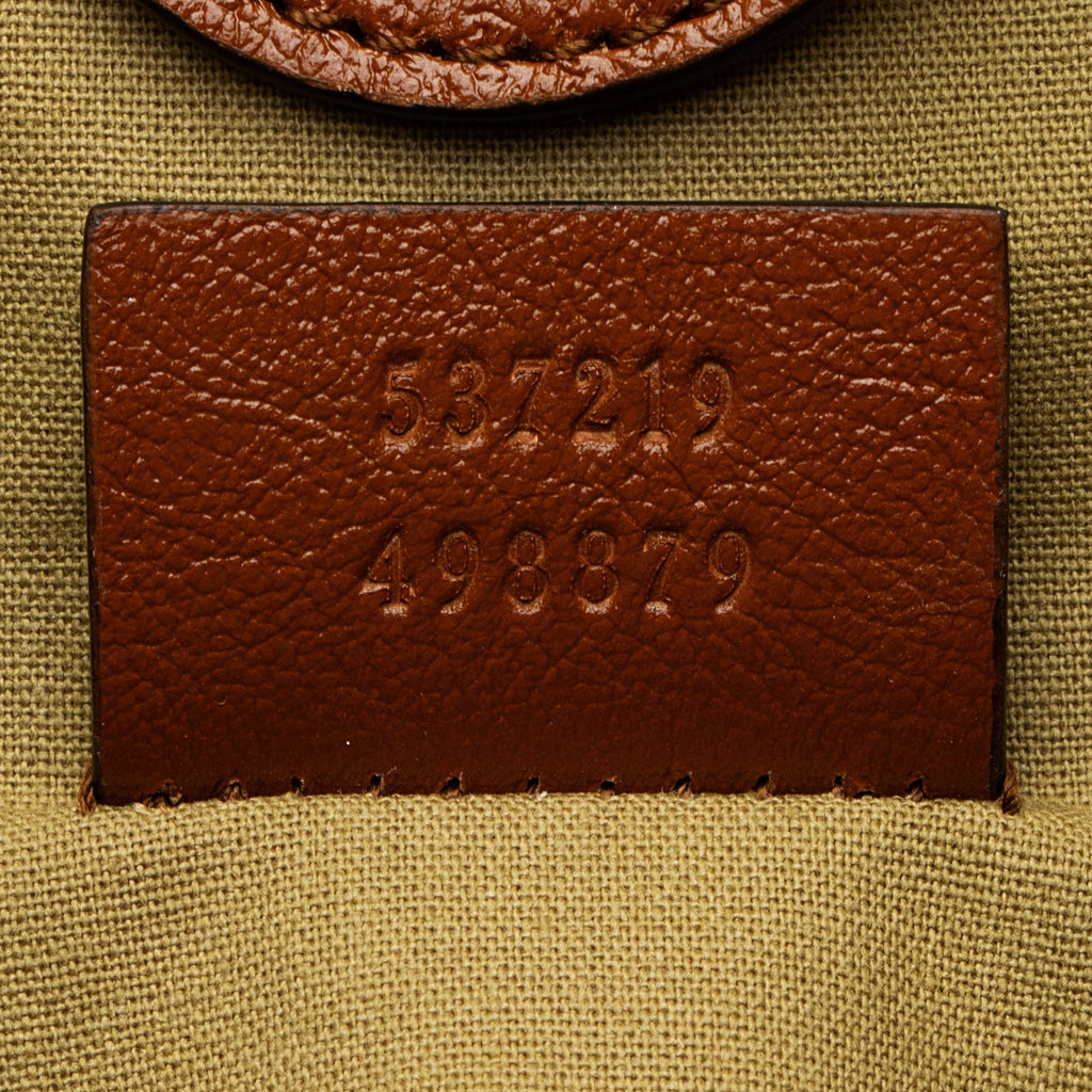 Gucci Canvas Web Rajah Large Tote