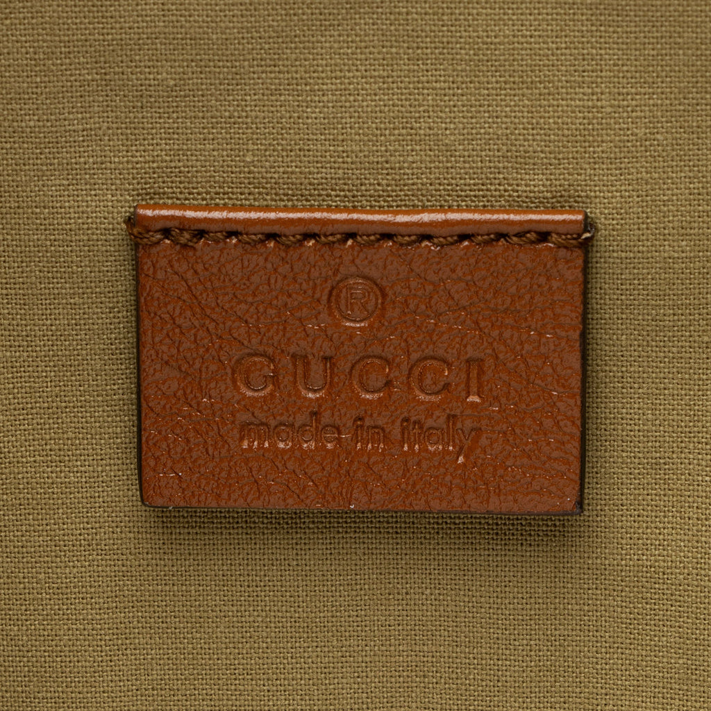 Gucci Canvas Web Rajah Large Tote