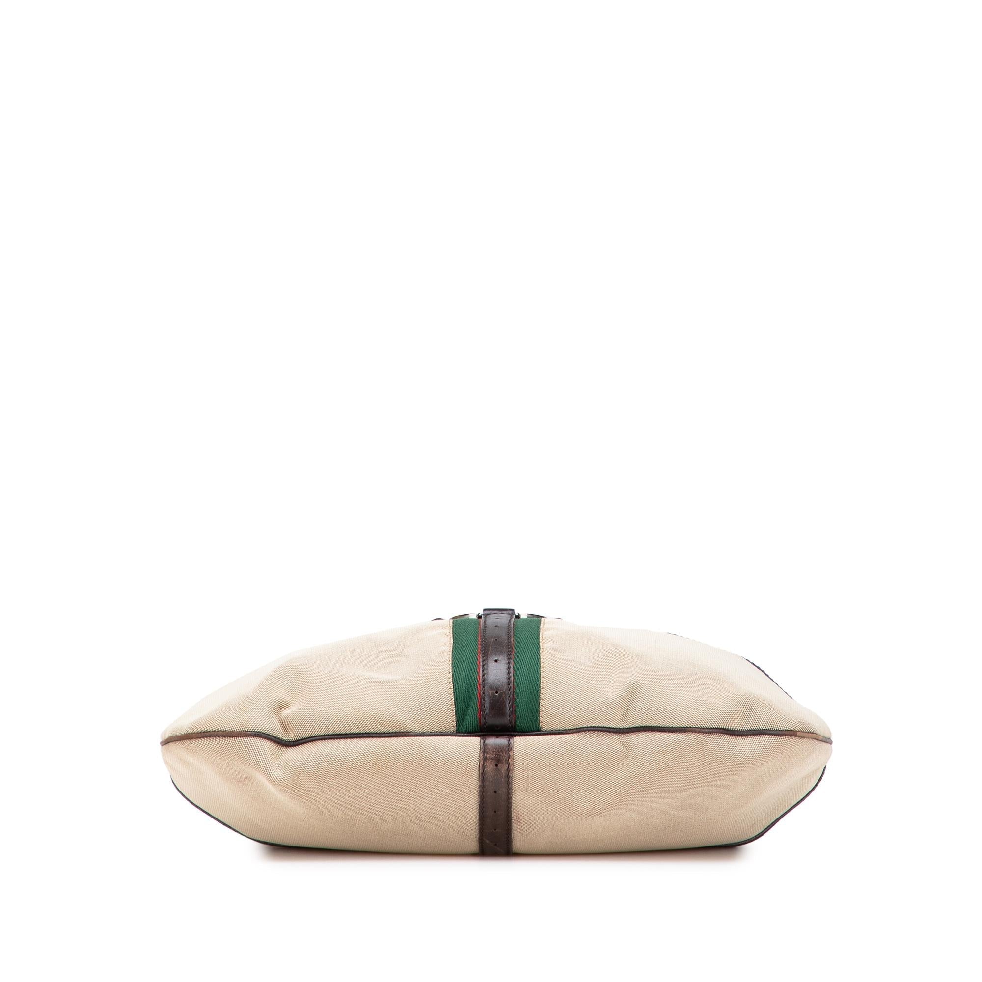 Gucci Canvas Web Reins Hobo