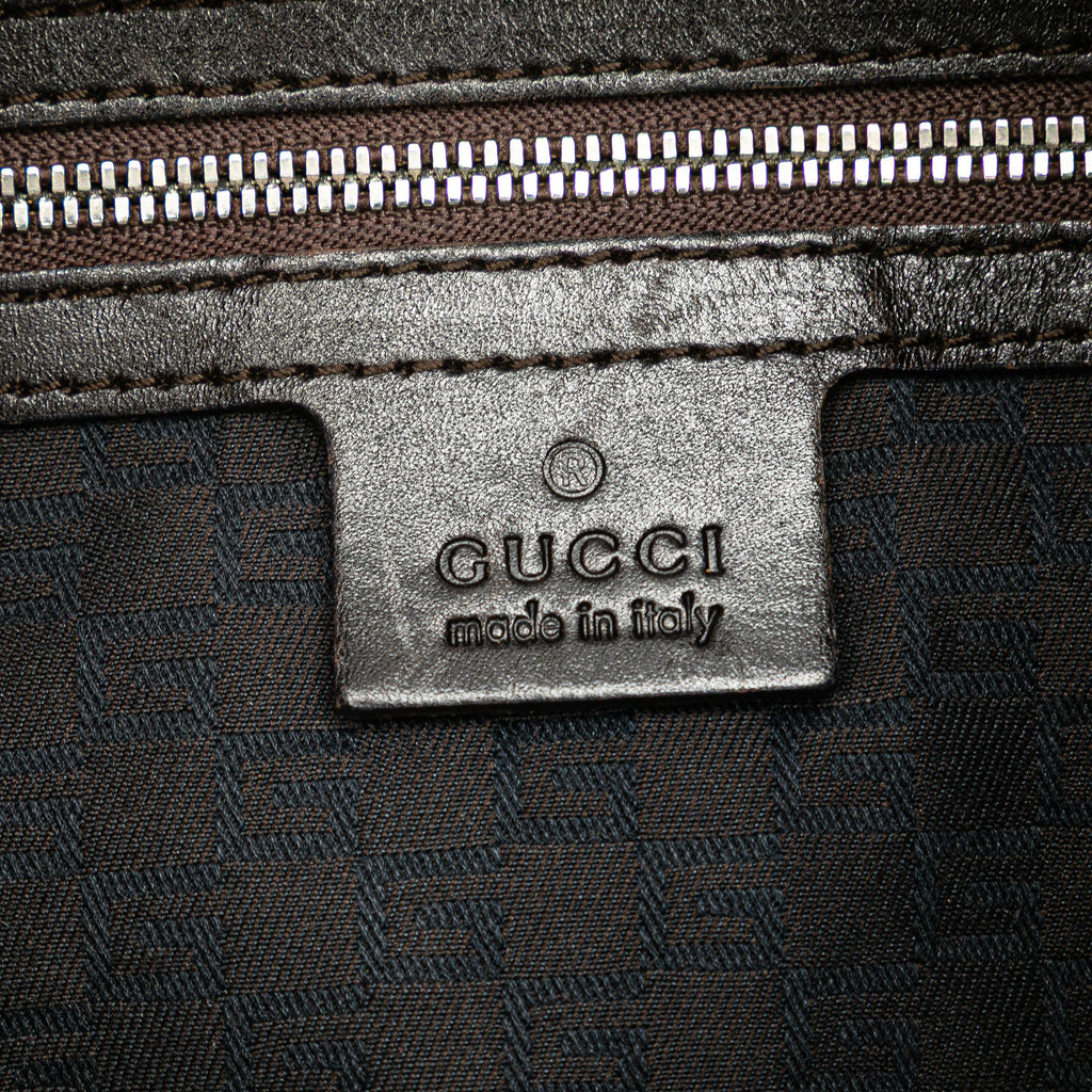Gucci Canvas Web Reins Hobo