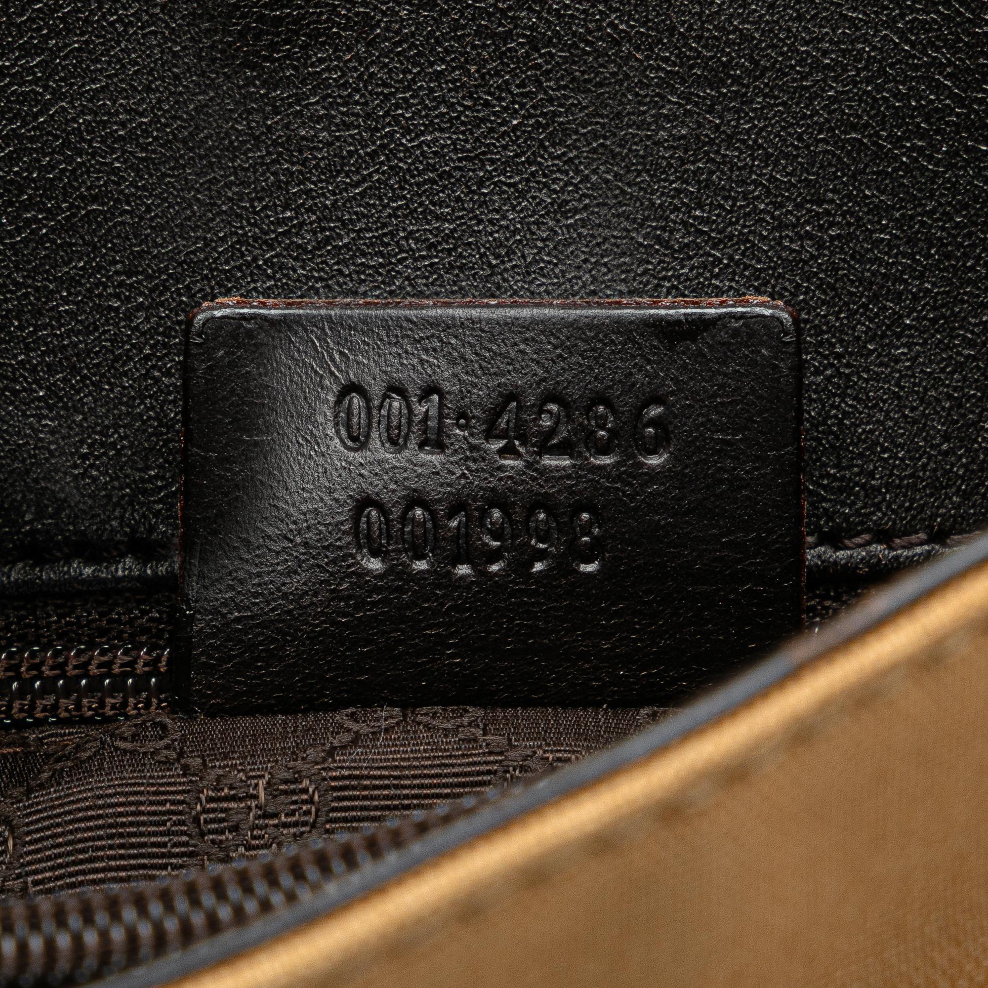 Gucci Canvas Web Shoulder Bag