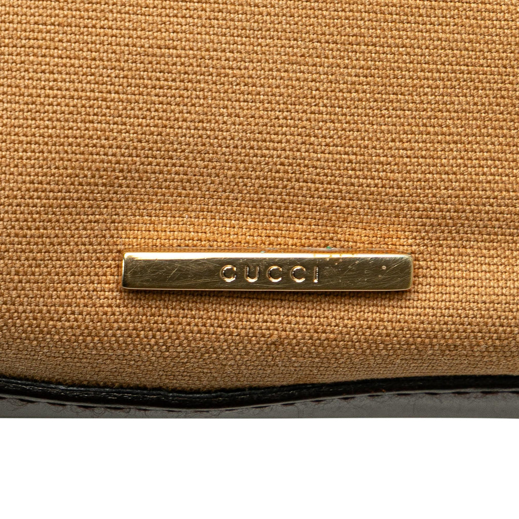 Gucci Canvas Web Shoulder Bag