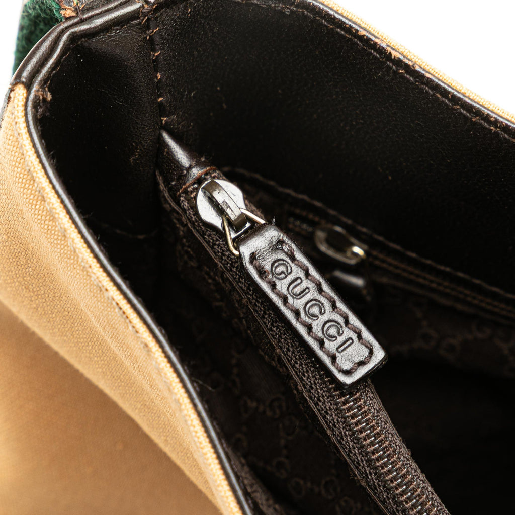 Gucci Canvas Web Shoulder Bag