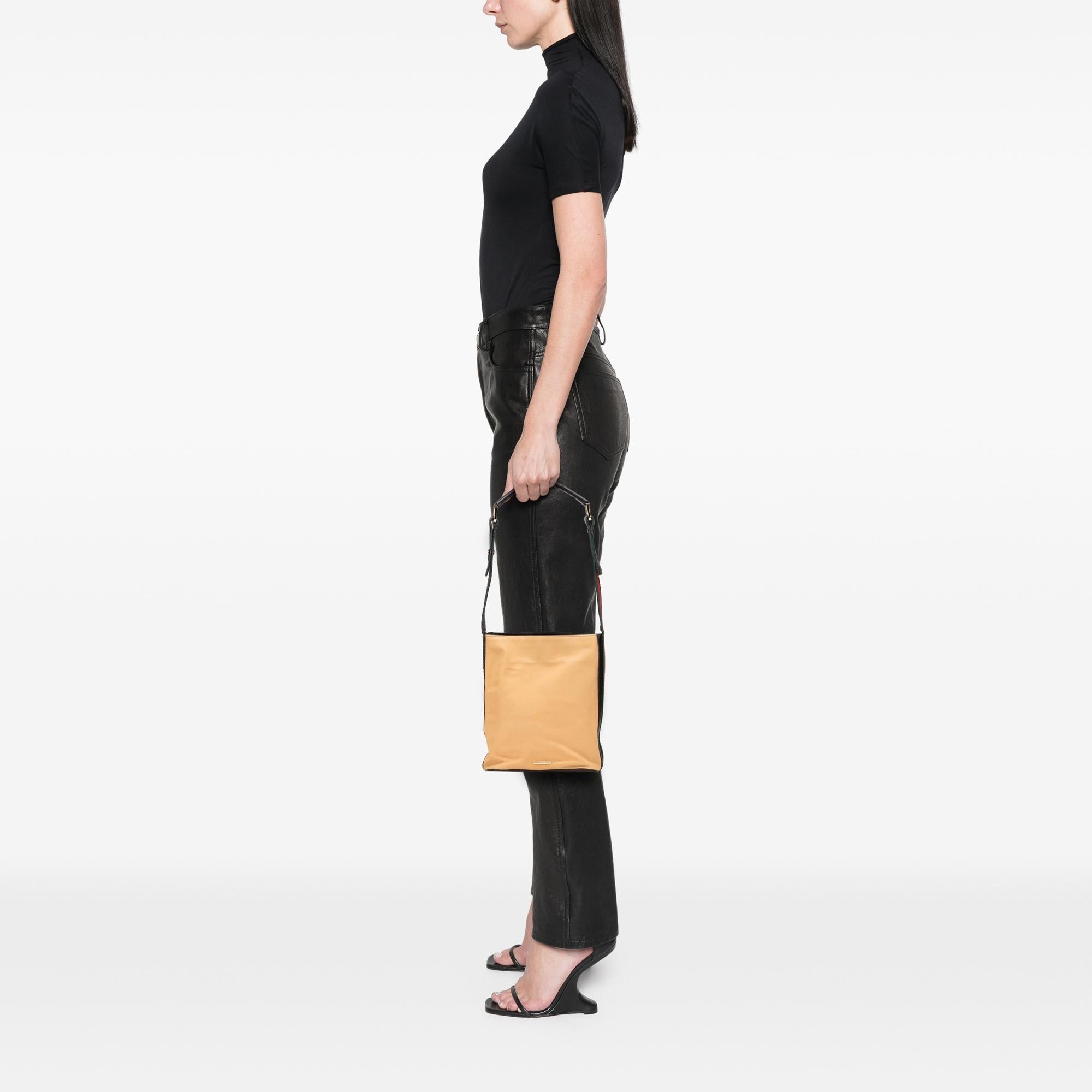 Gucci Canvas Web Shoulder Bag